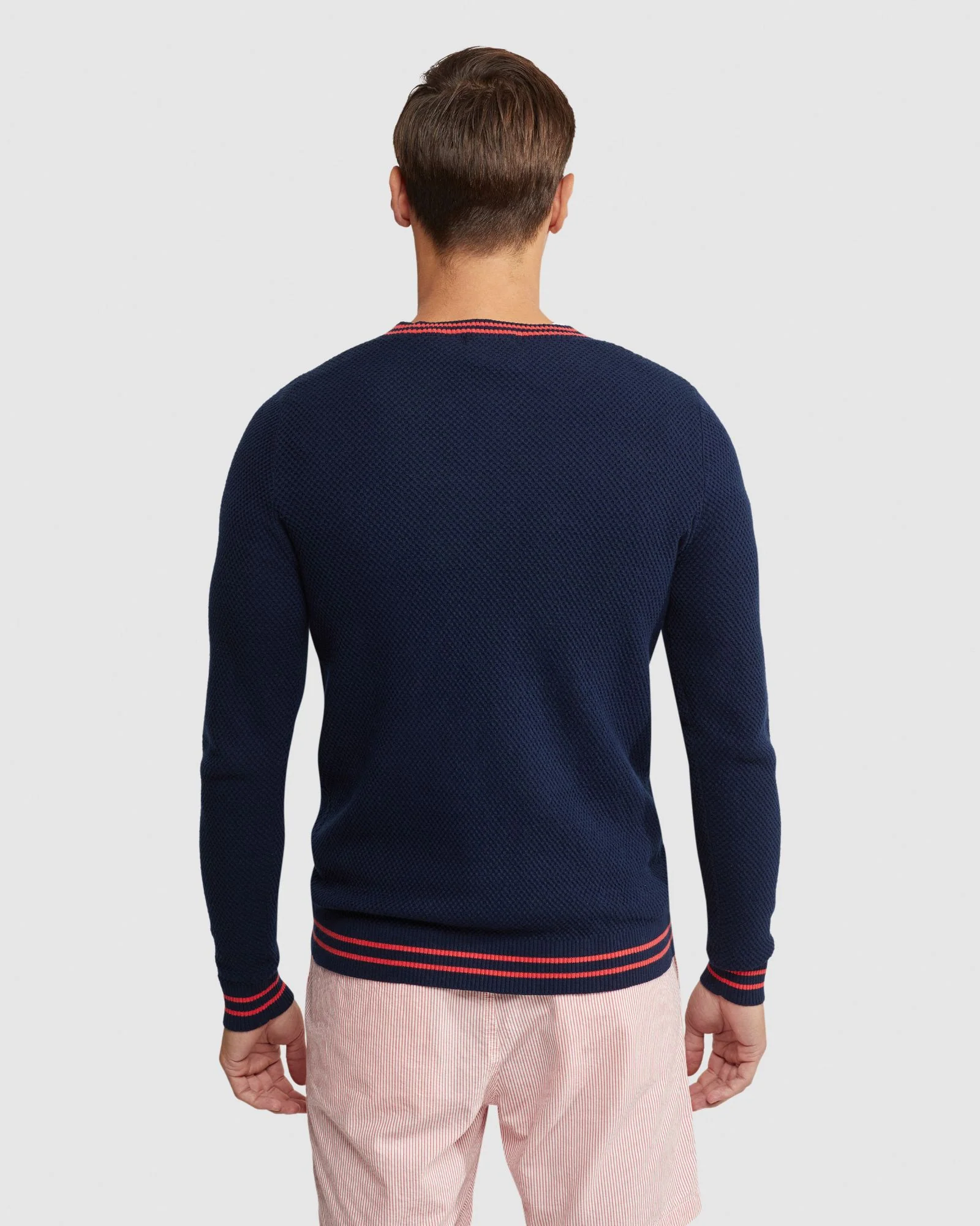 Jack Textured Cotton Tipping Knit - Image 3