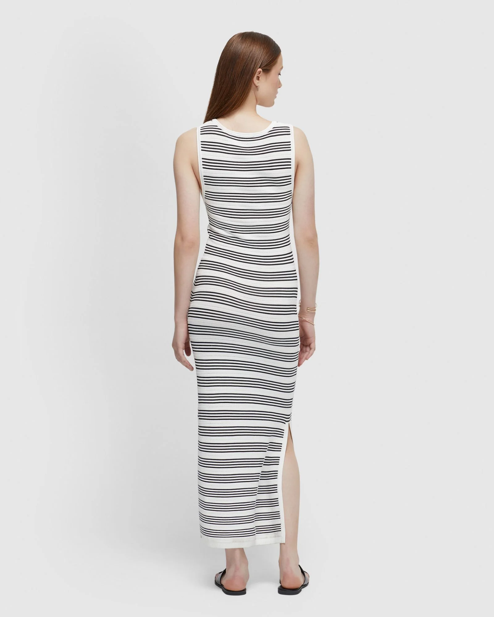 Jackie Stripe Knitted Dress - Image 3