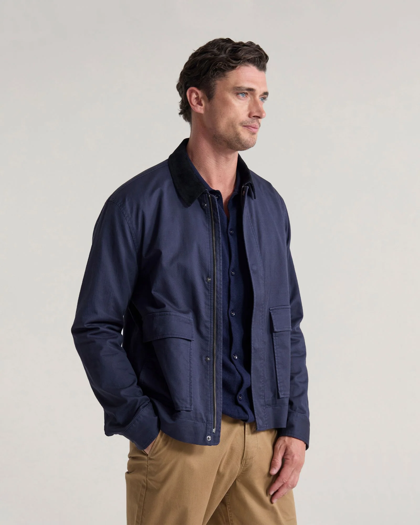 Jamie Cotton Cavalry Twill Jacket - Image 2