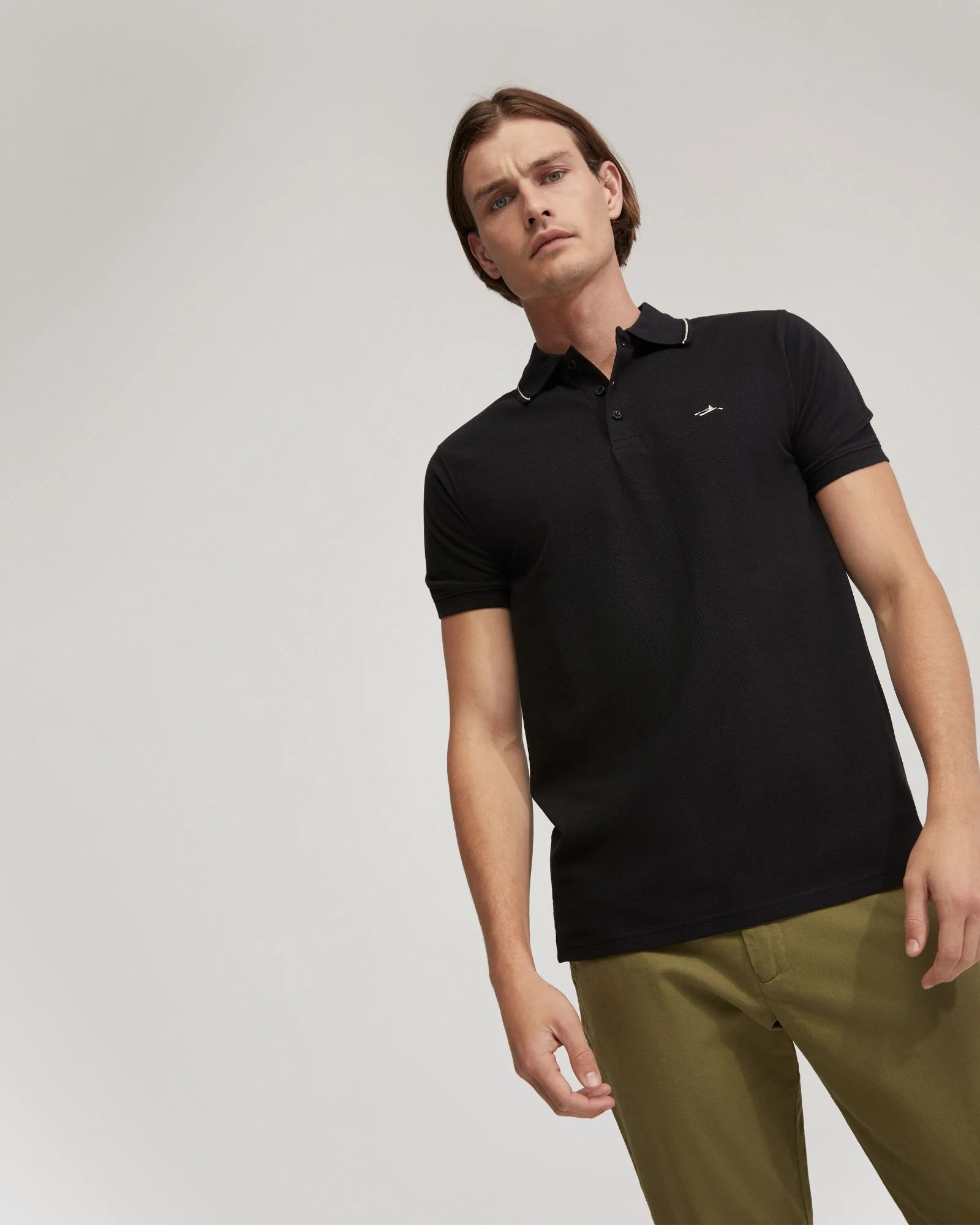 Jamie Organic Cotton Pique Polo - Image 10