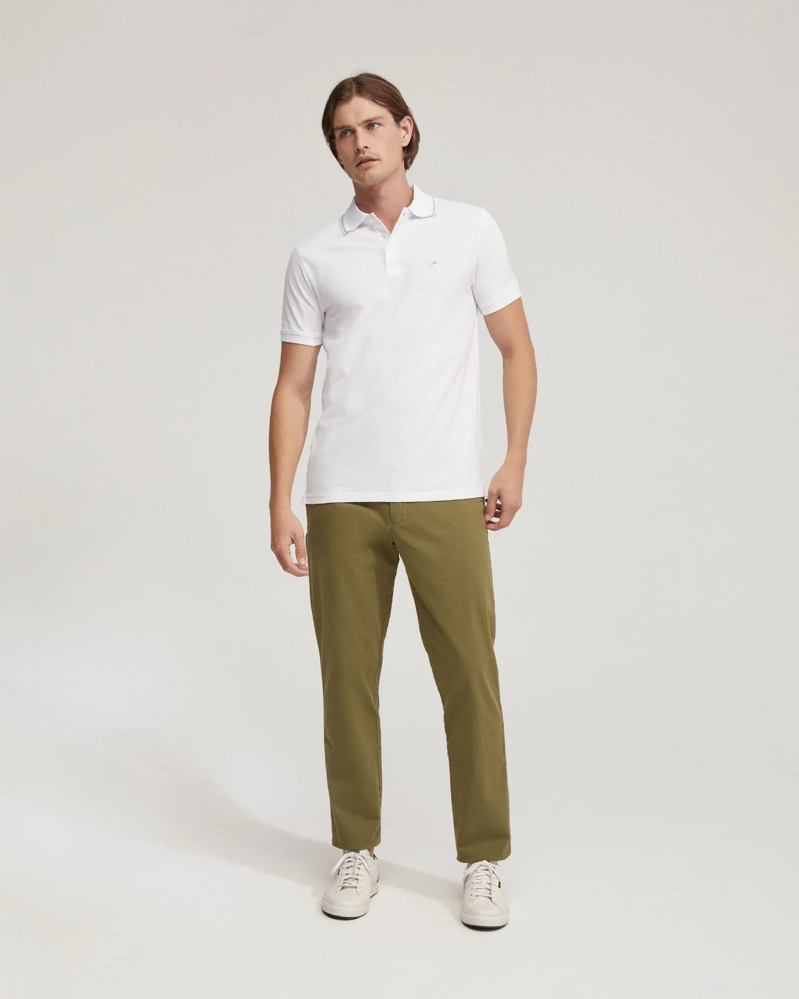 Jamie Organic Cotton Pique Polo - Image 13
