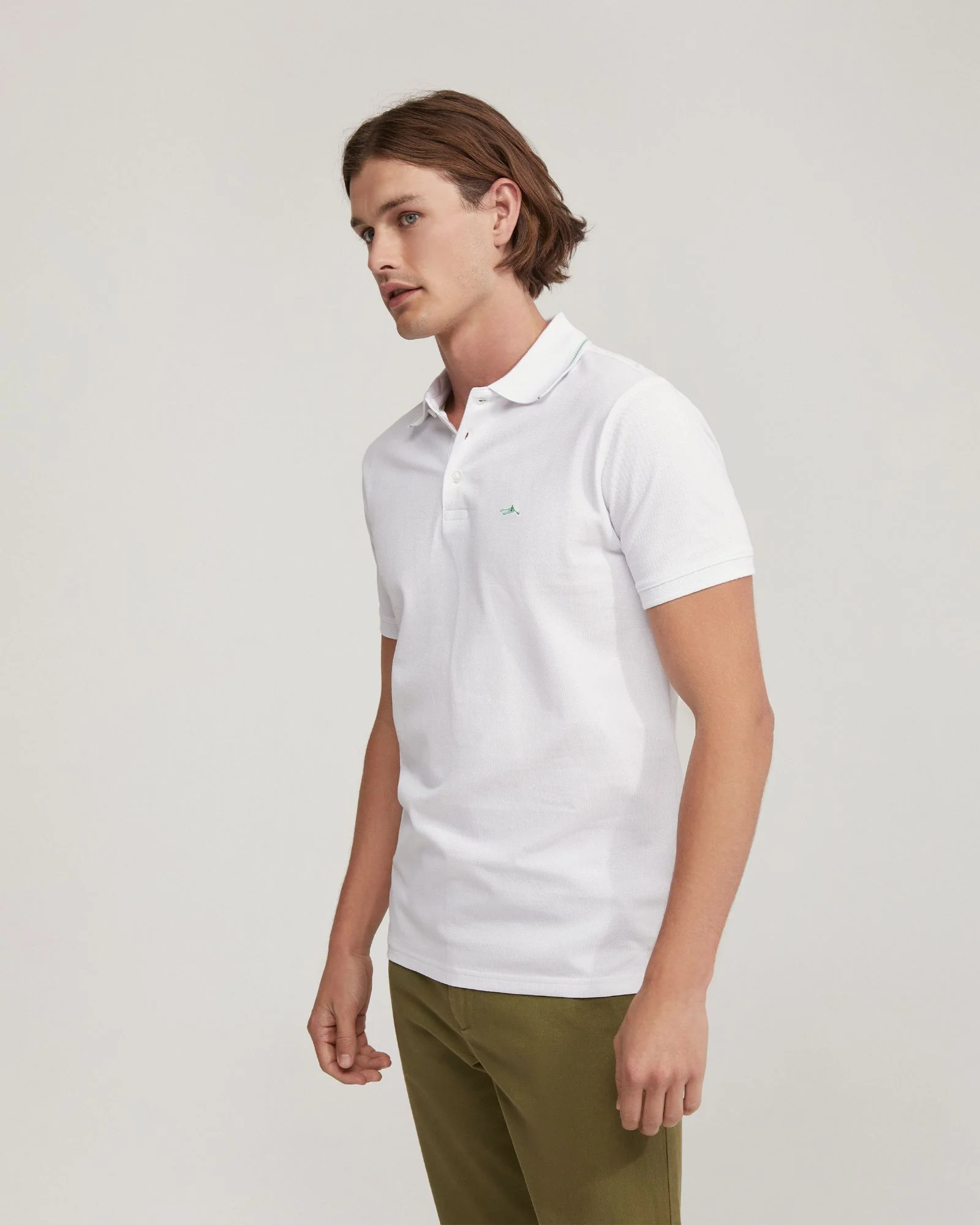 Jamie Organic Cotton Pique Polo - Image 14