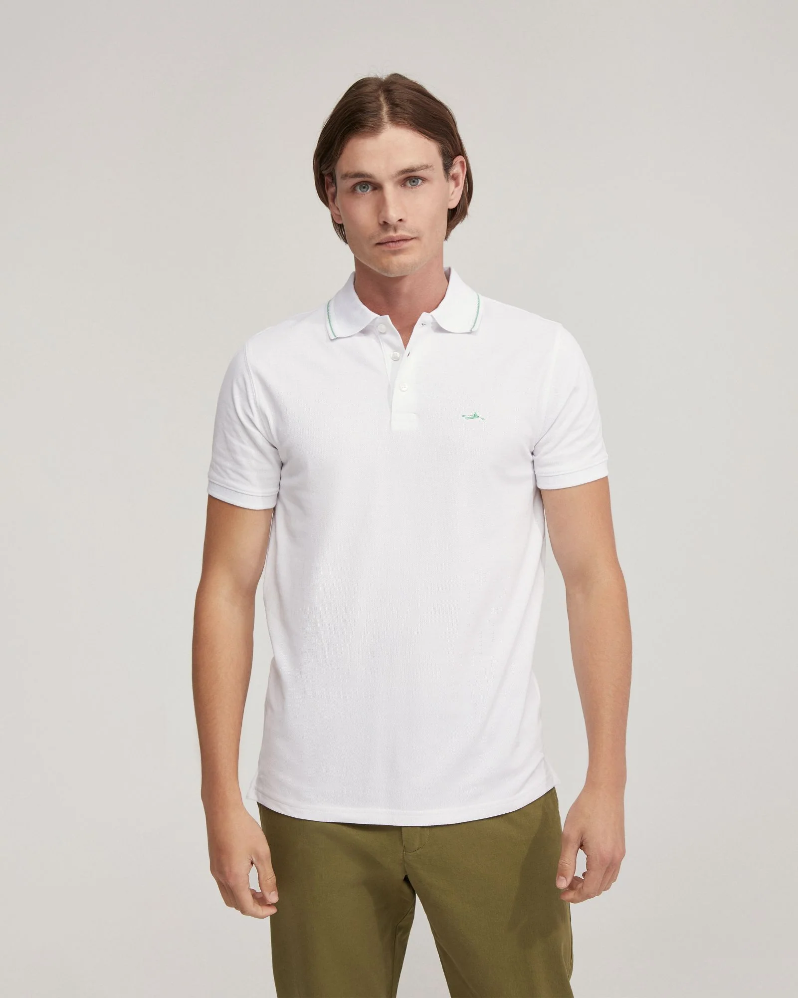 Jamie Organic Cotton Pique Polo - Image 17