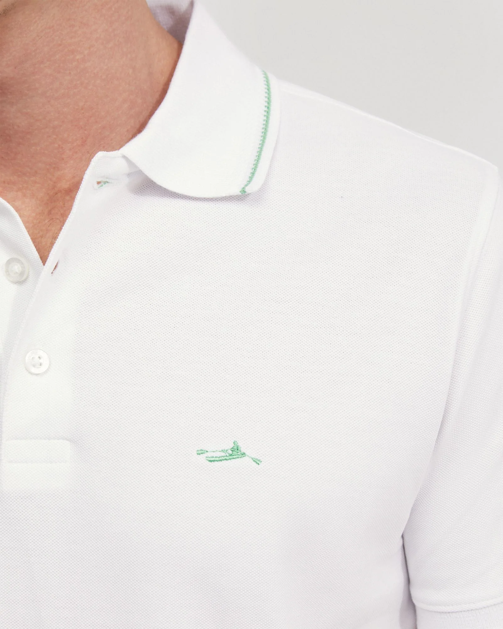 Jamie Organic Cotton Pique Polo - Image 18