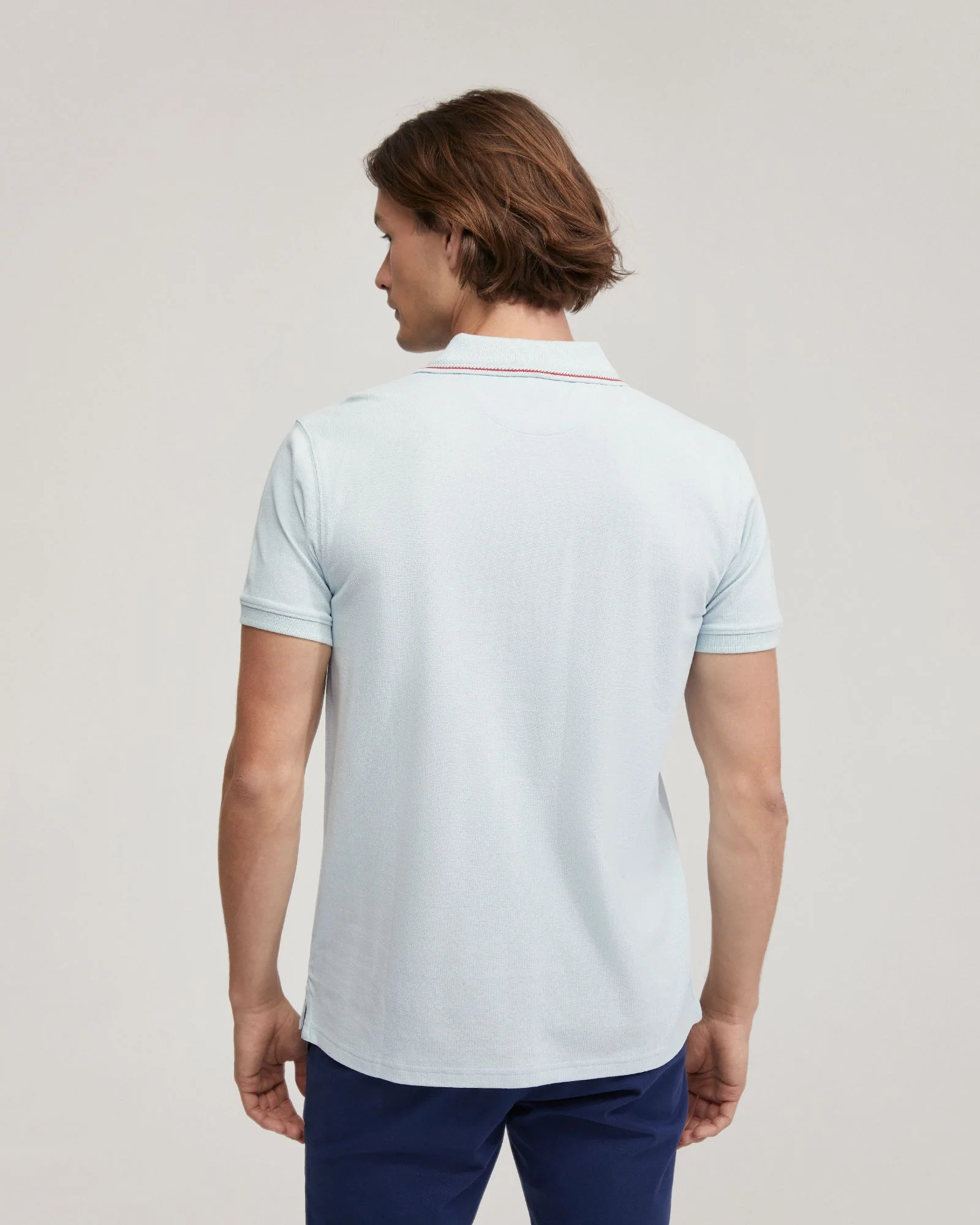 Jamie Organic Cotton Pique Polo - Image 3