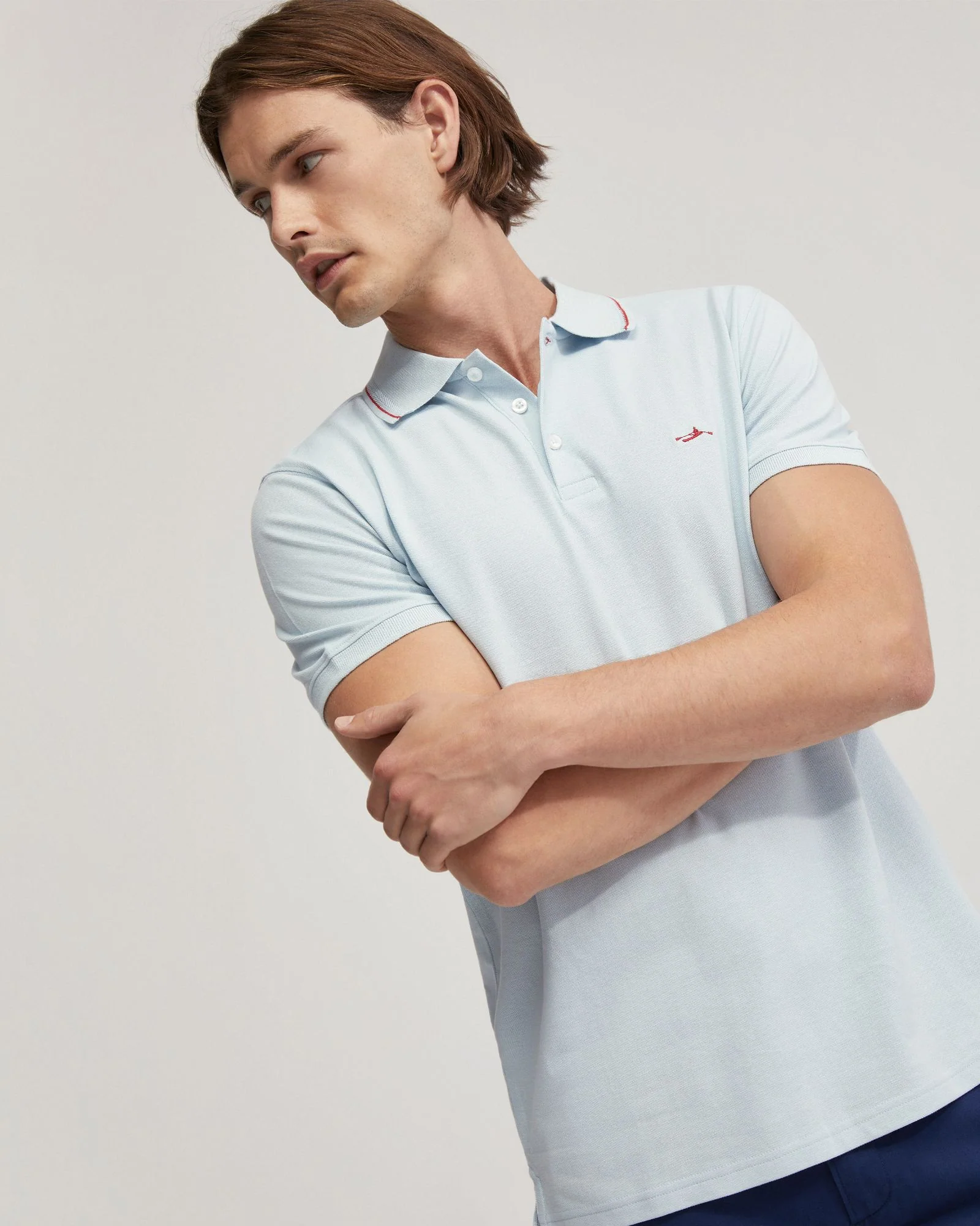 Jamie Organic Cotton Pique Polo - Image 4