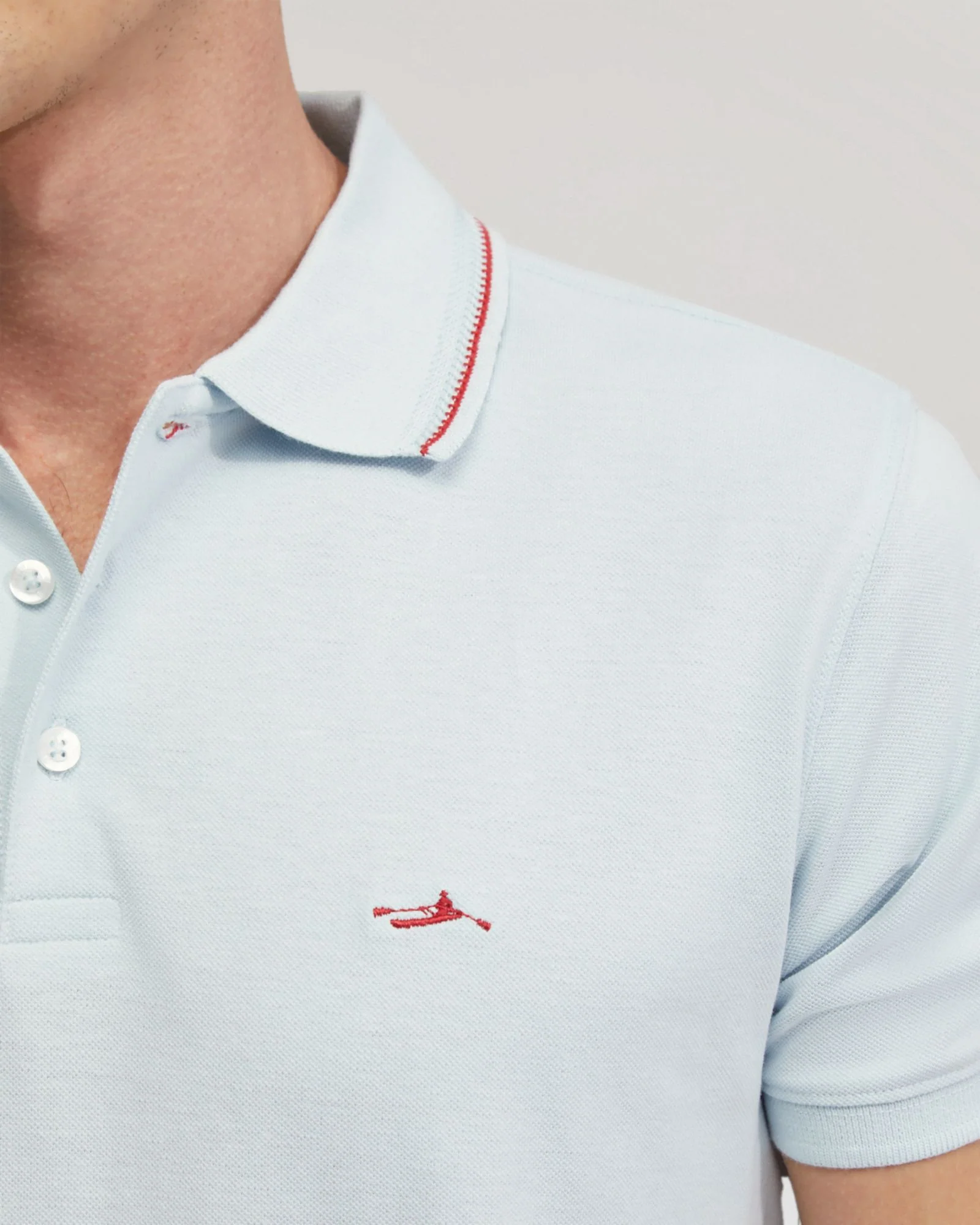 Jamie Organic Cotton Pique Polo - Image 6