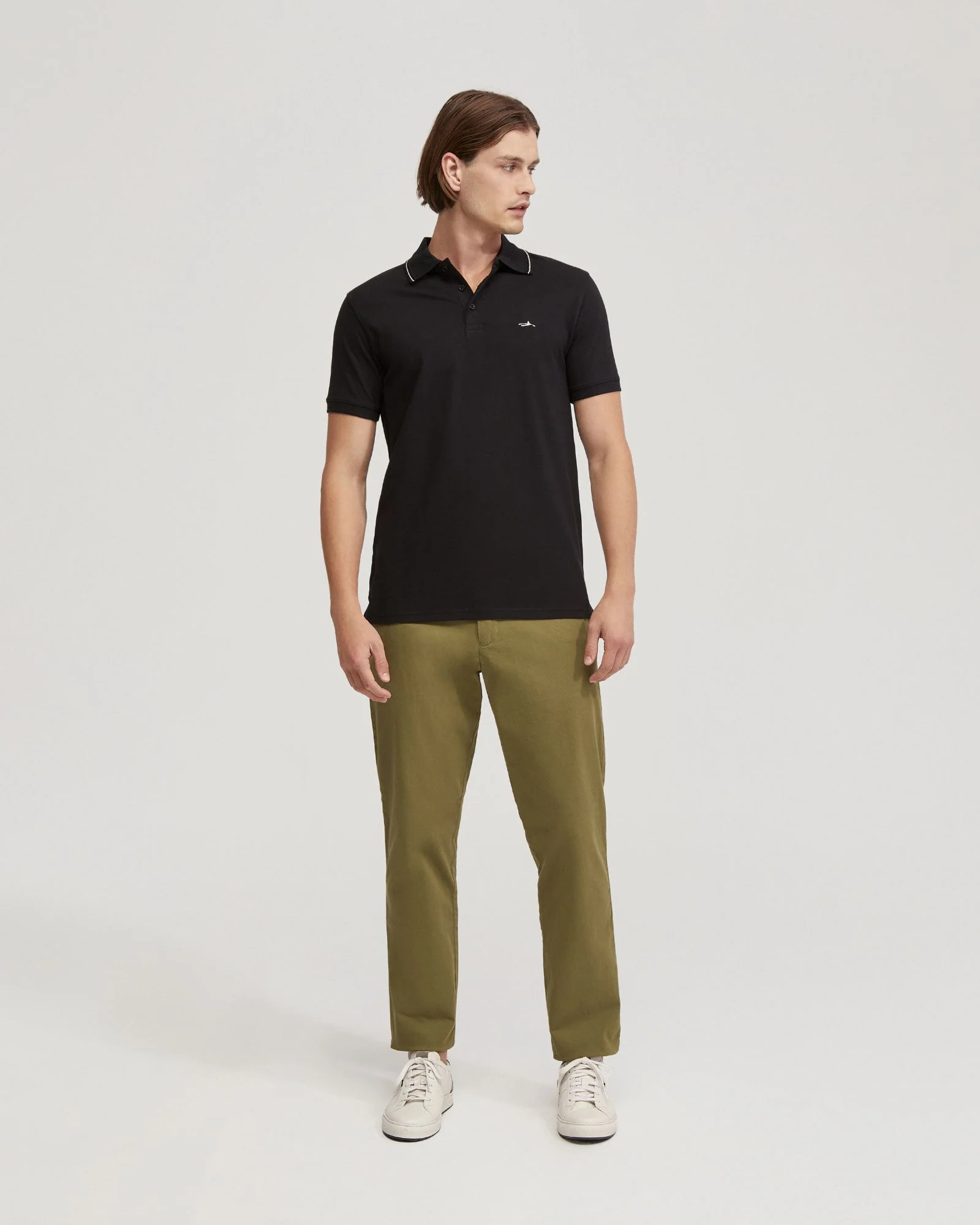 Jamie Organic Cotton Pique Polo - Image 7