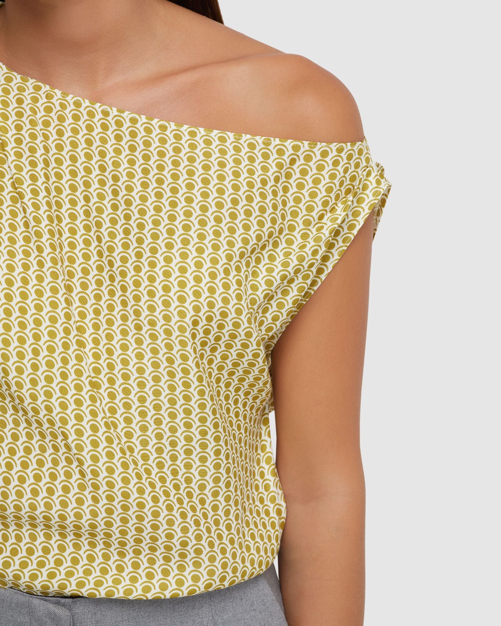 Jamie Spot Print Top - Image 6