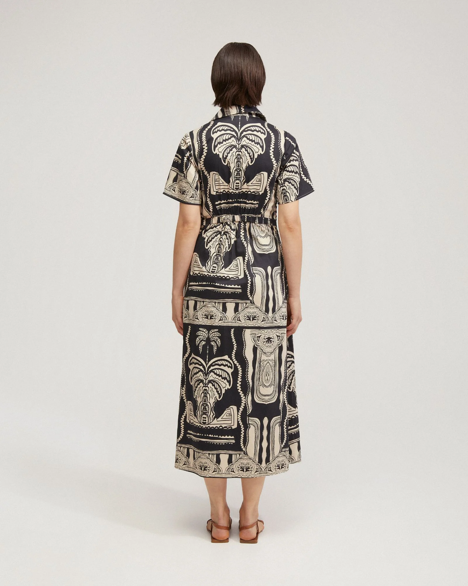 Jasmine Printed Shirt Dress - Image 3