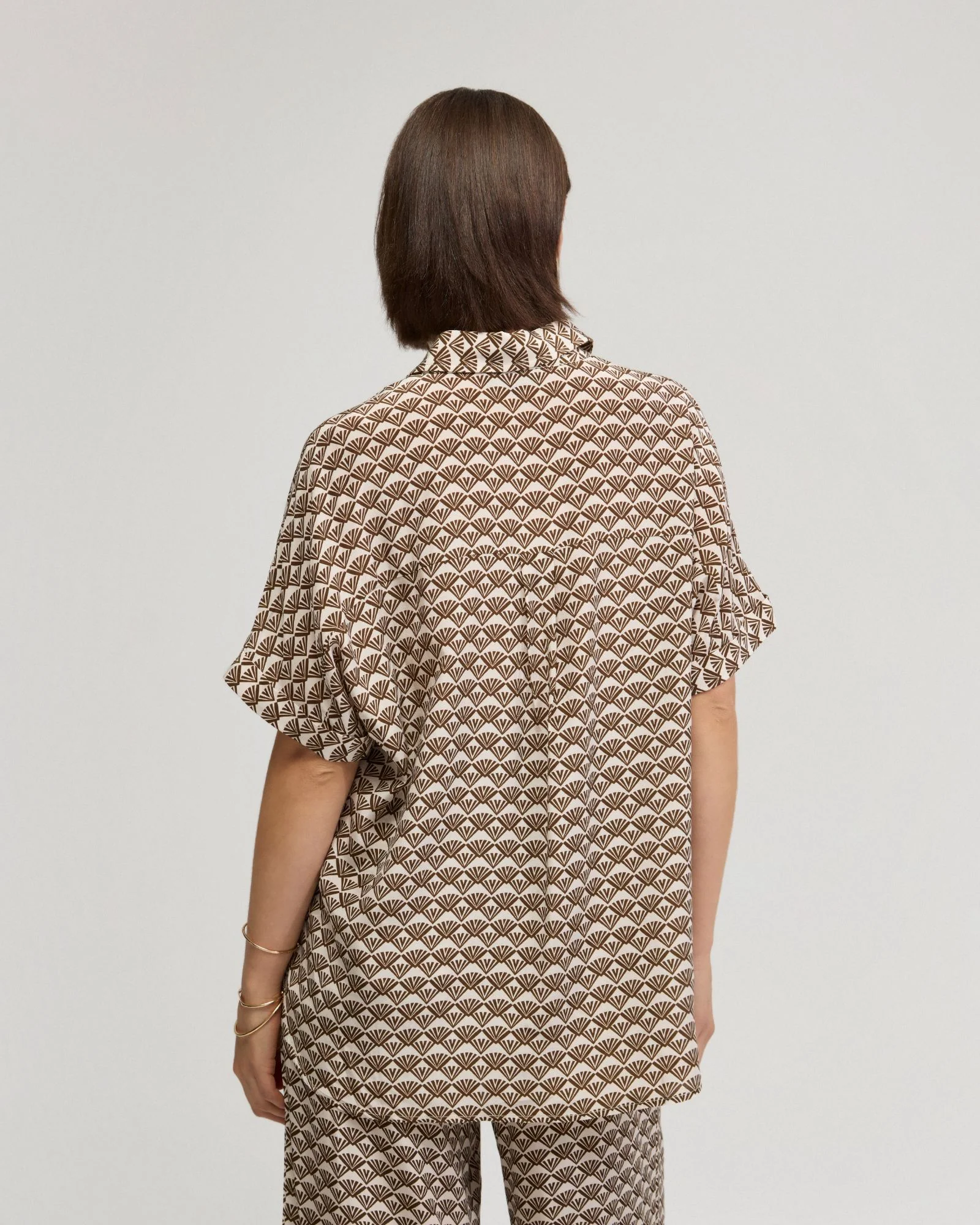 Jasmine Short Sleeve Printed Shirt - Image 3
