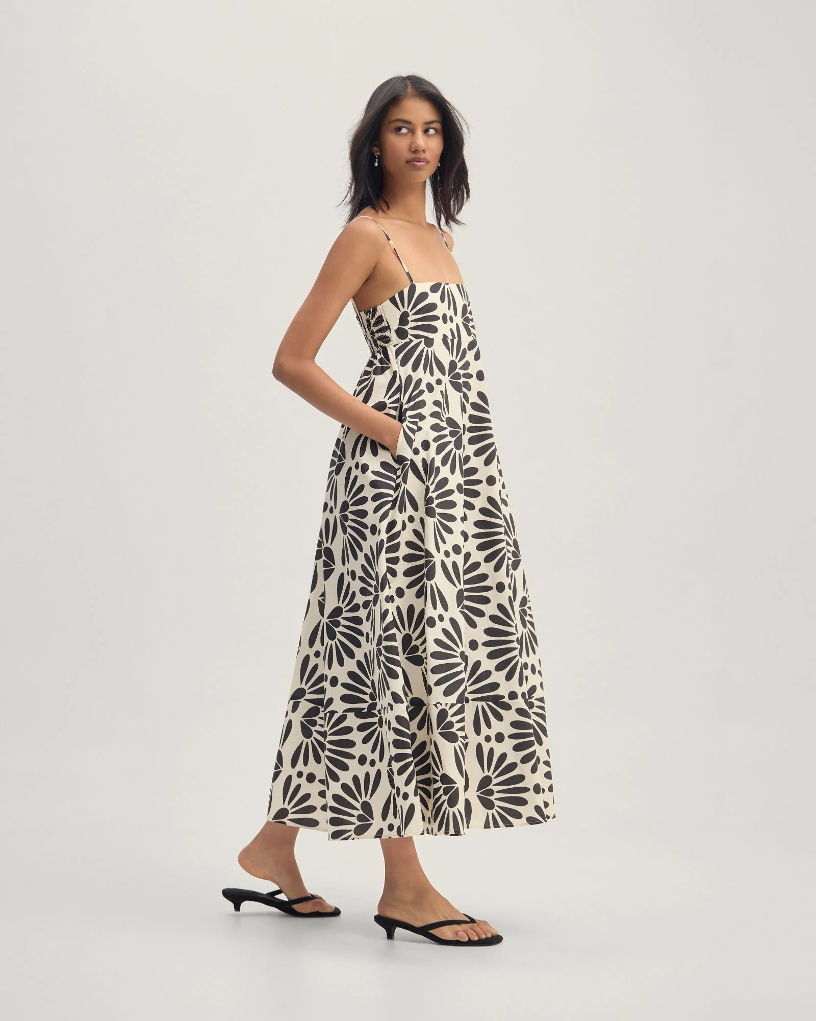 Jessica Cotton Printed Dress - Image 2