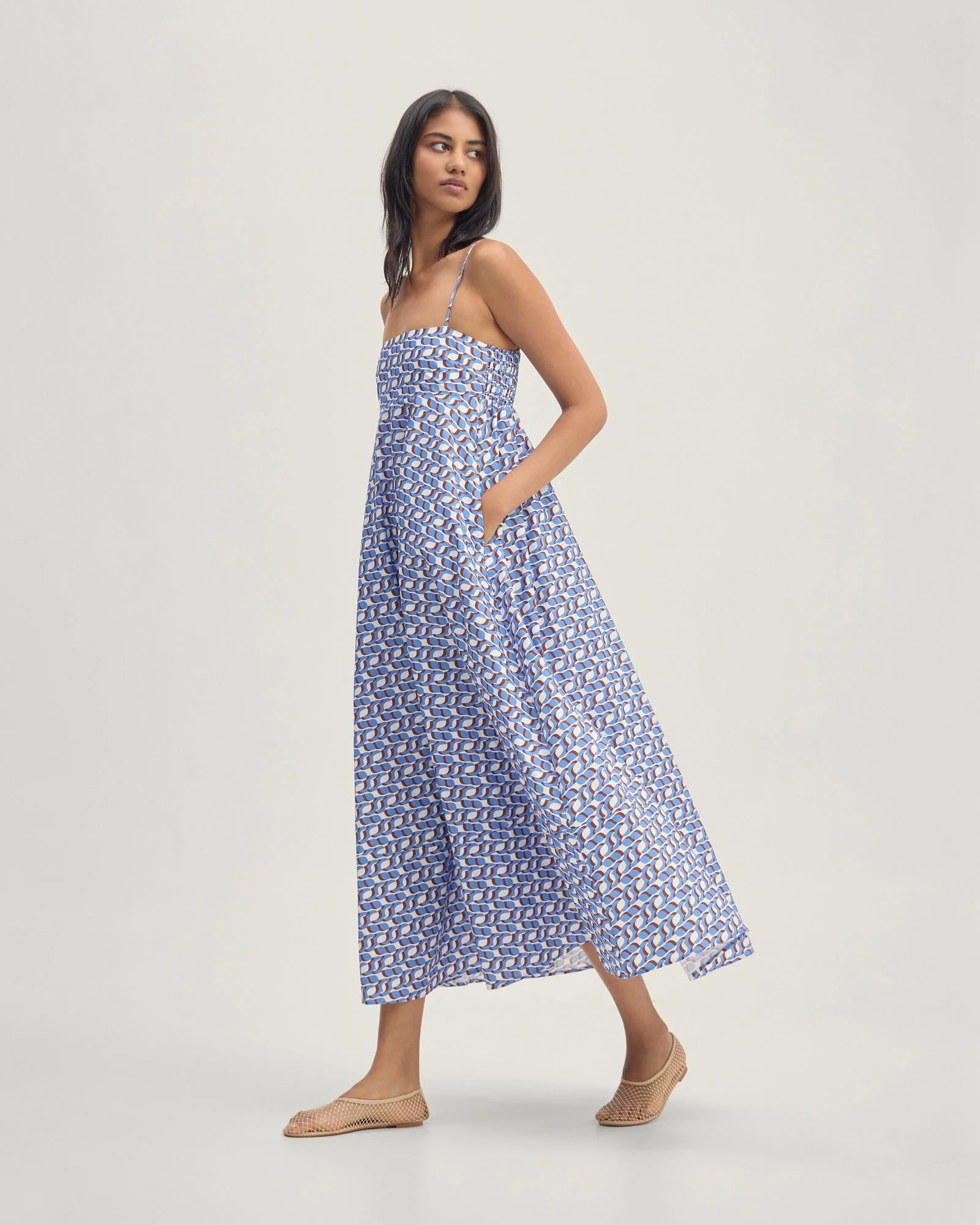 Jessie Cotton Printed Dress - Image 2