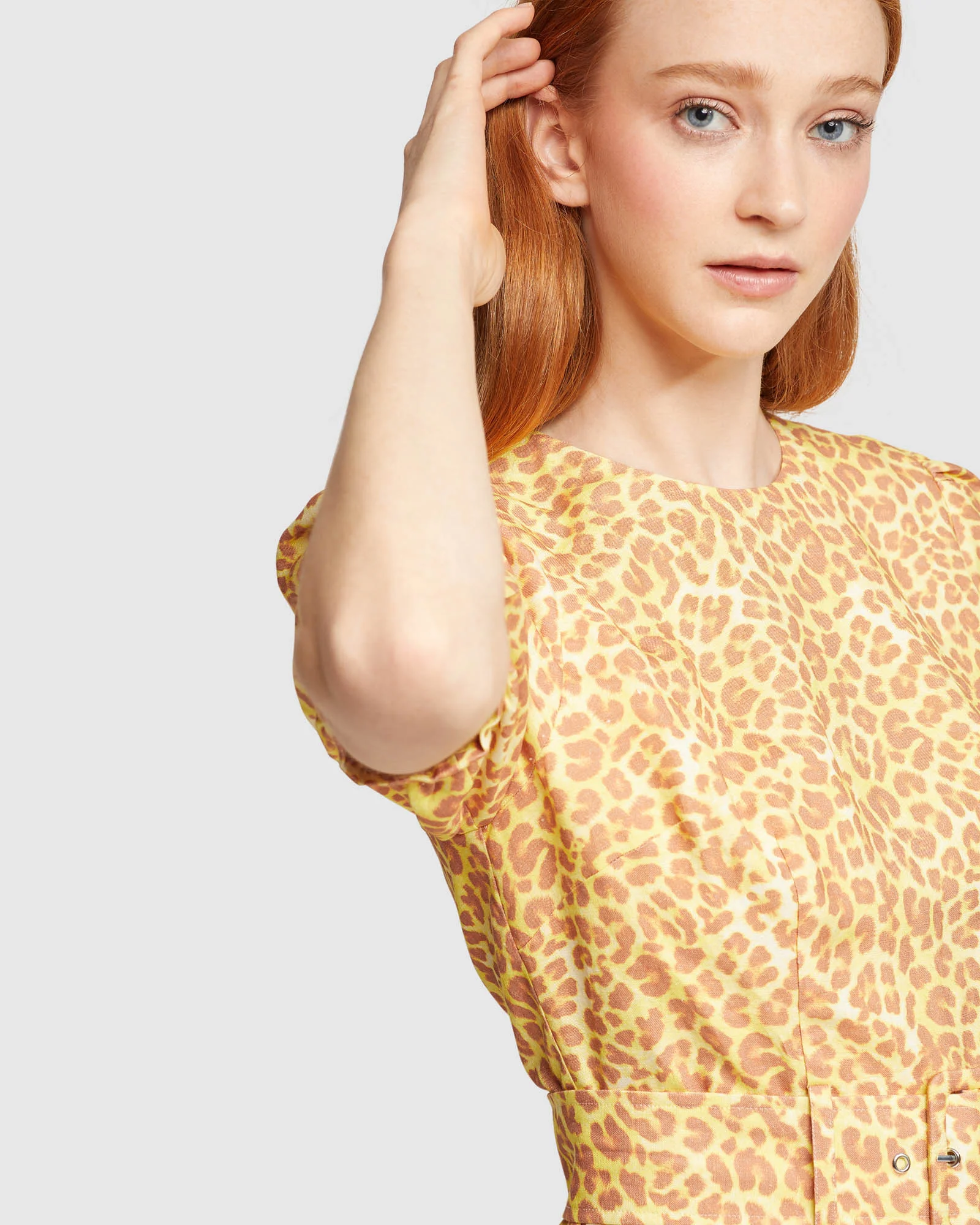 Jessie Linen Blend Dress - Image 4