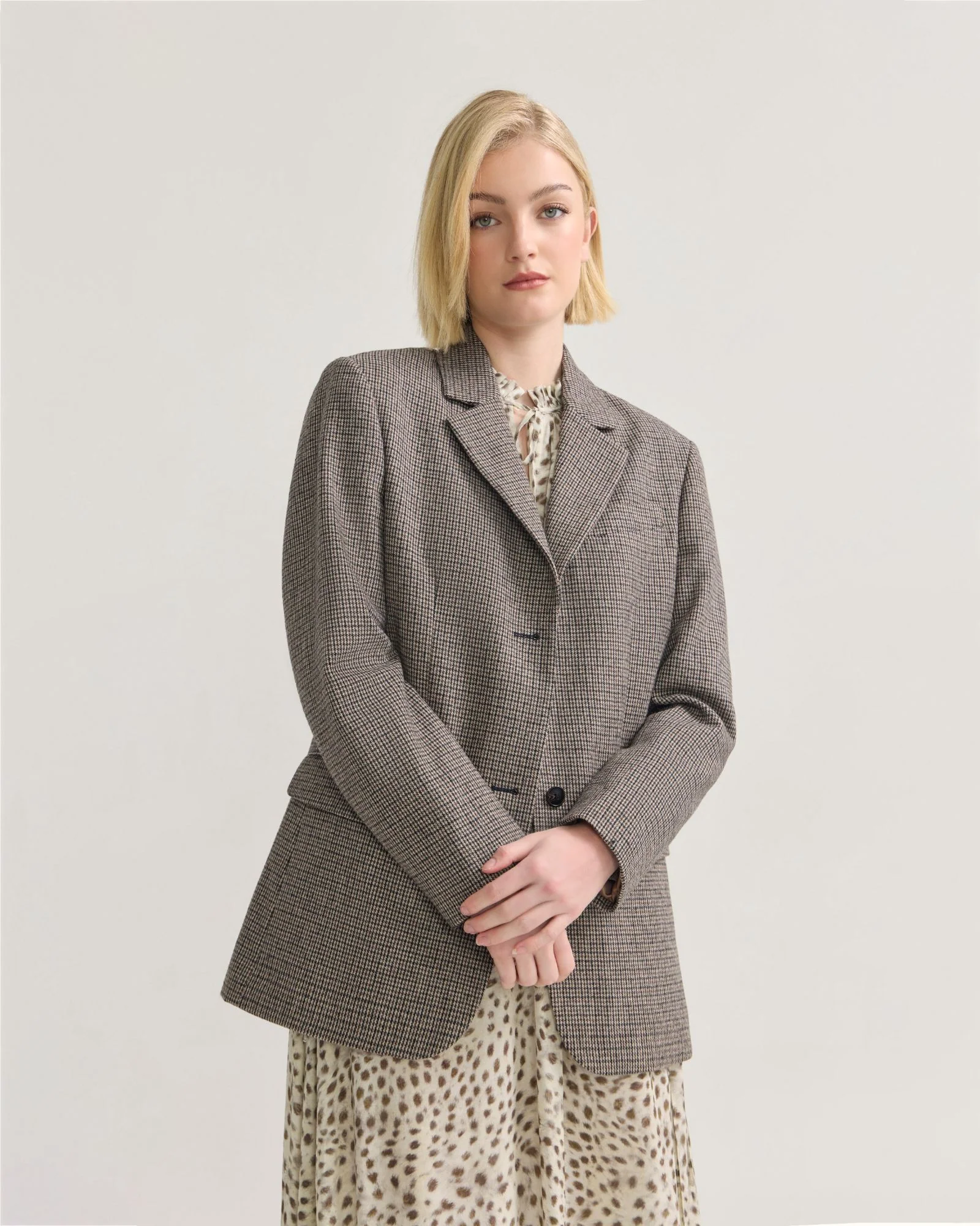 Jordan Wool Oversized Blazer - Image 5