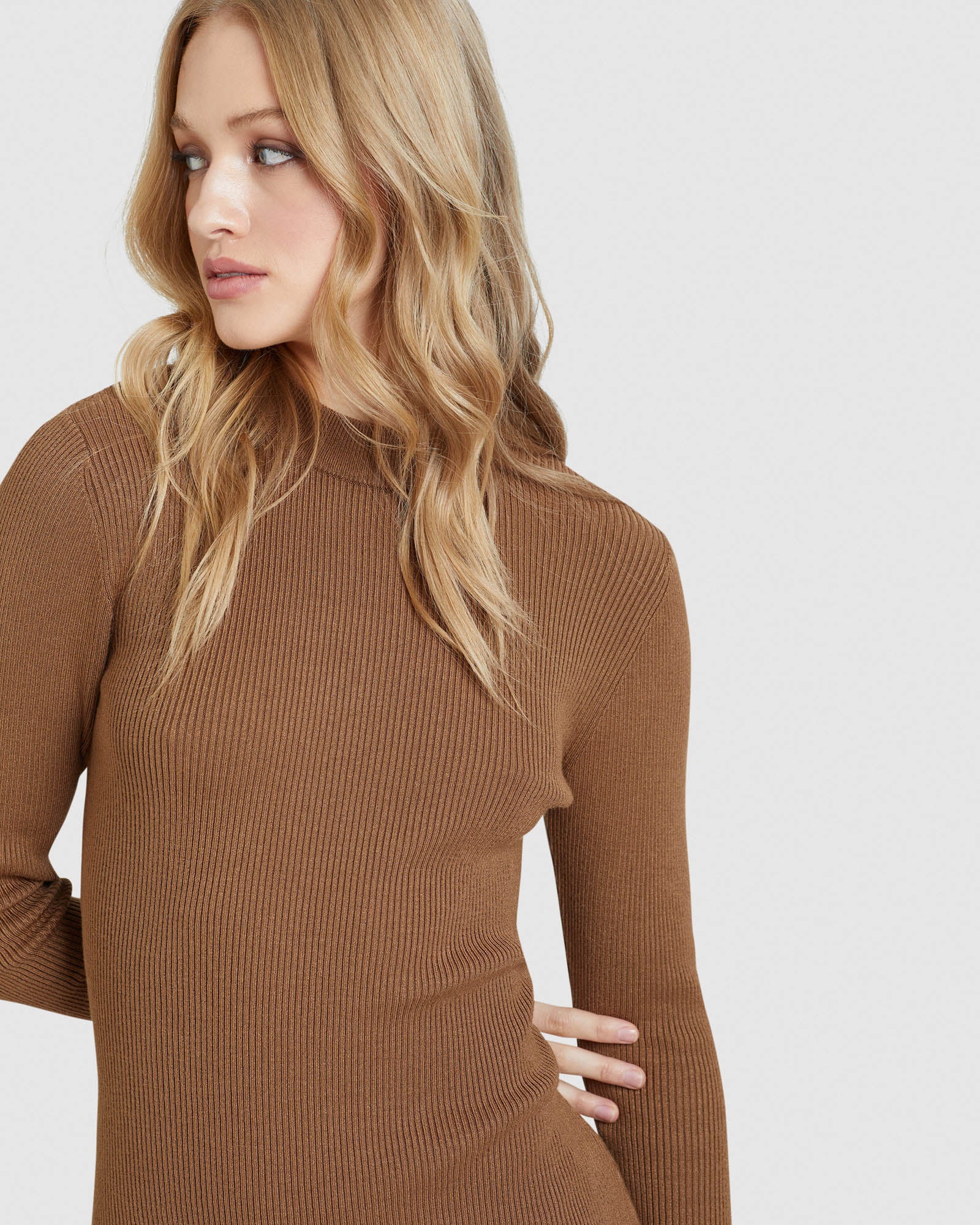 Jules Rib Mini Dress - Image 13