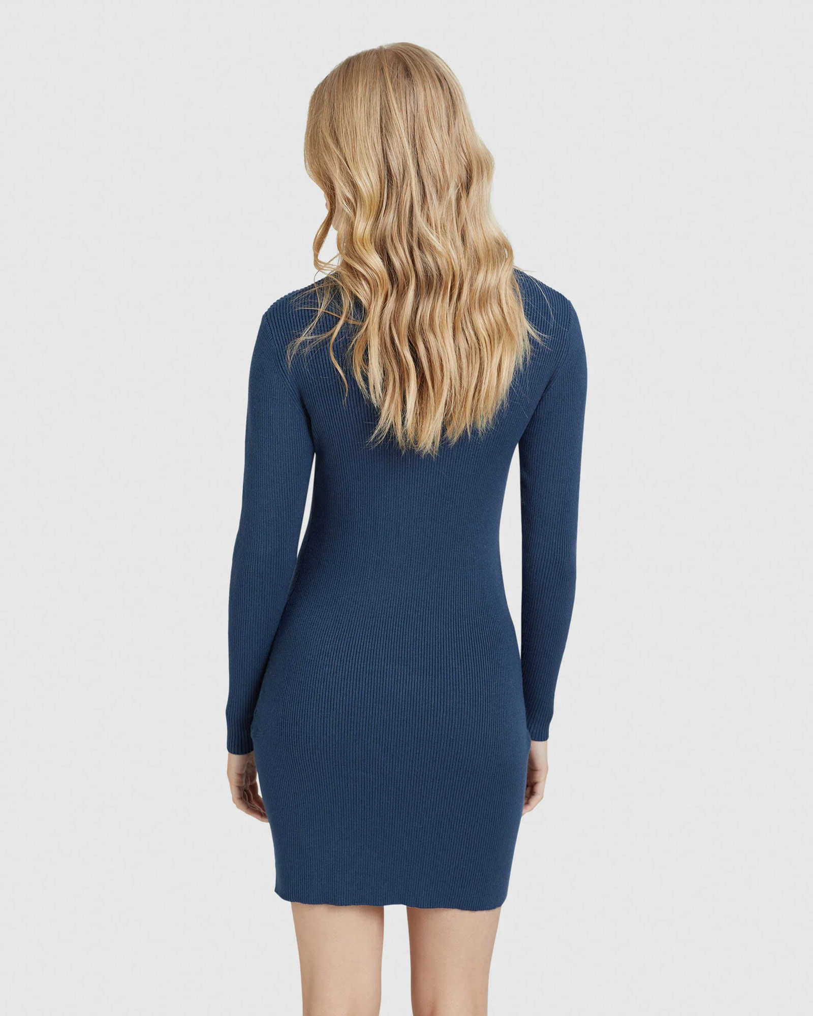 Jules Rib Mini Dress - Image 3