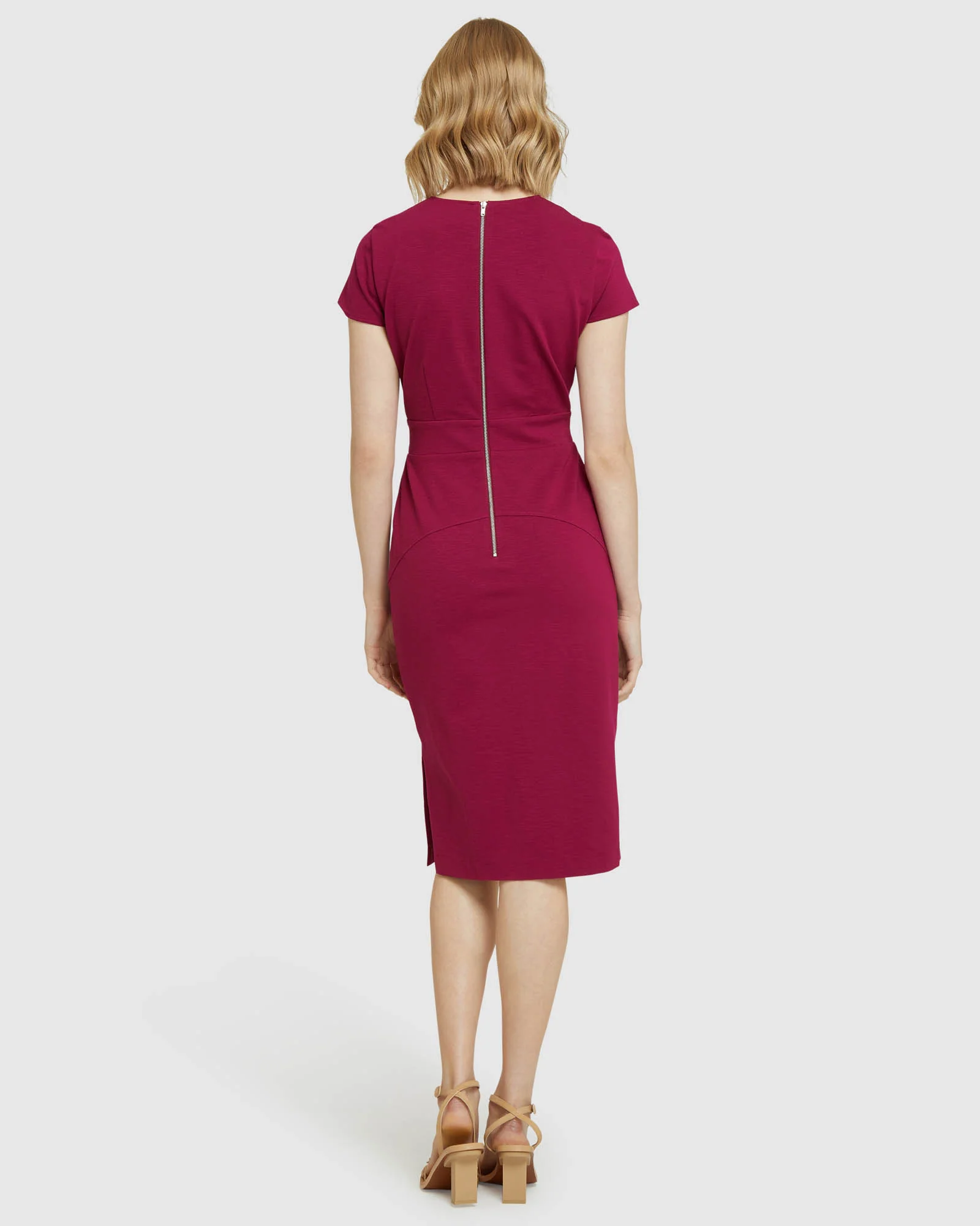 Juliette Eyelet Dtl Ponti Dress - Image 9