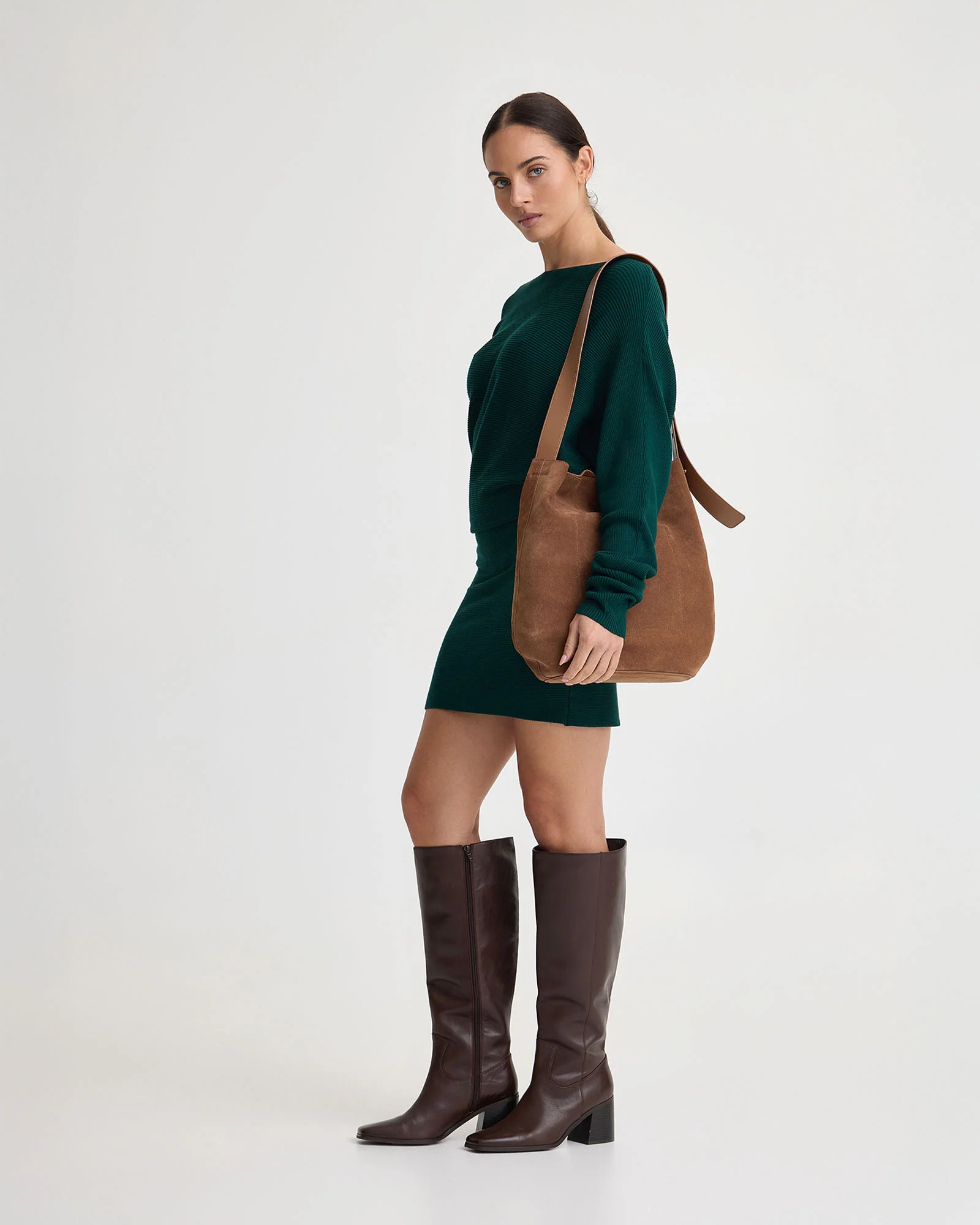 Juliette Knitted Rib Dress