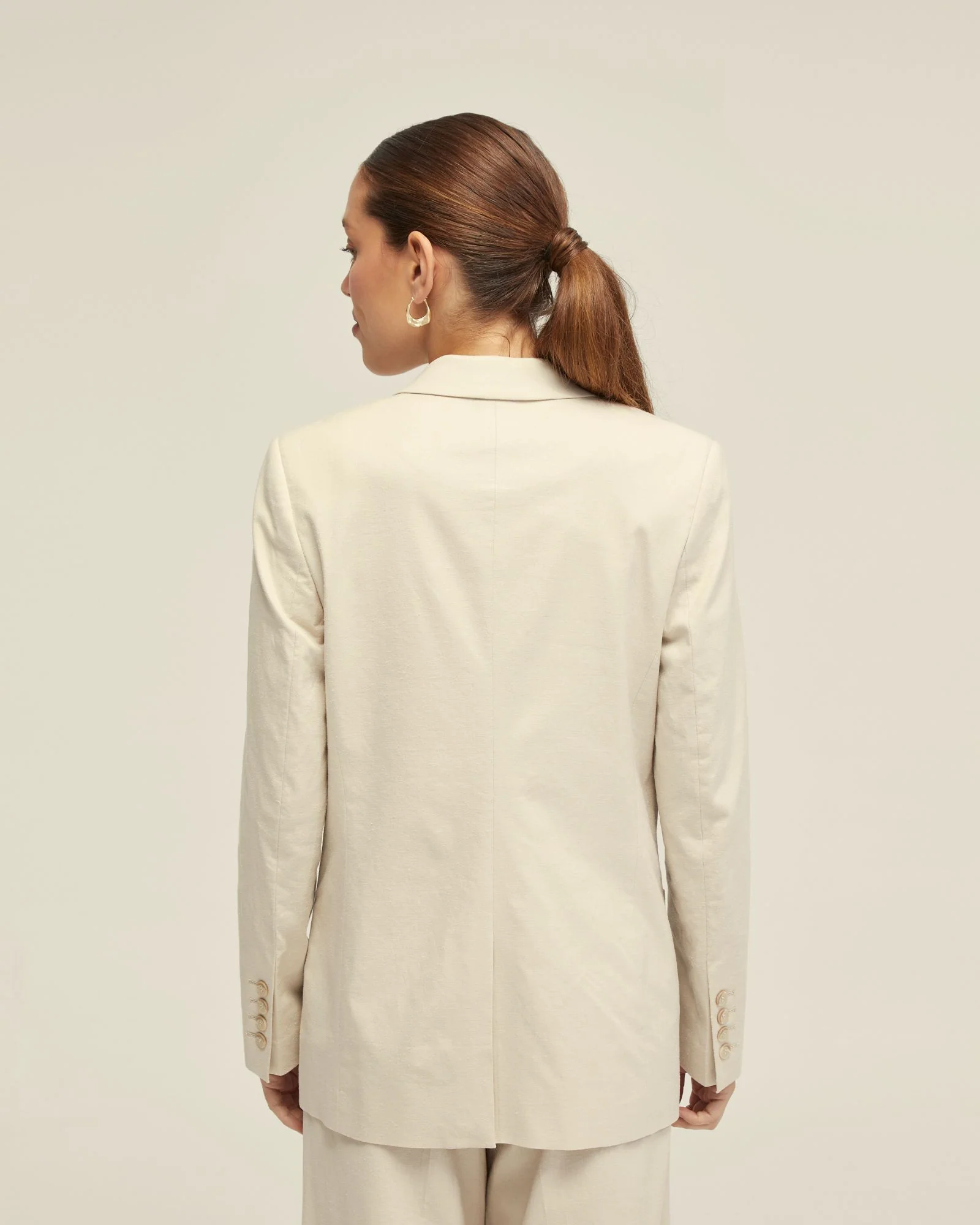 June 3 Button Linen Jacket - Image 3