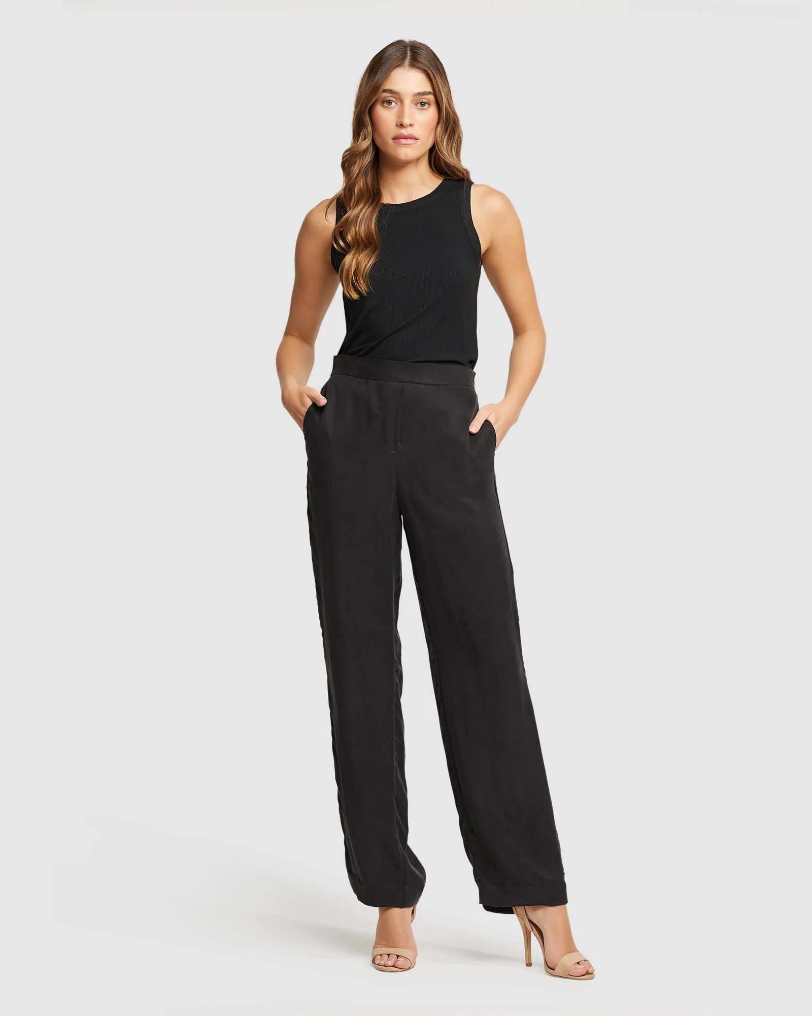 Katerina Cupro Blend Pants - Image 11