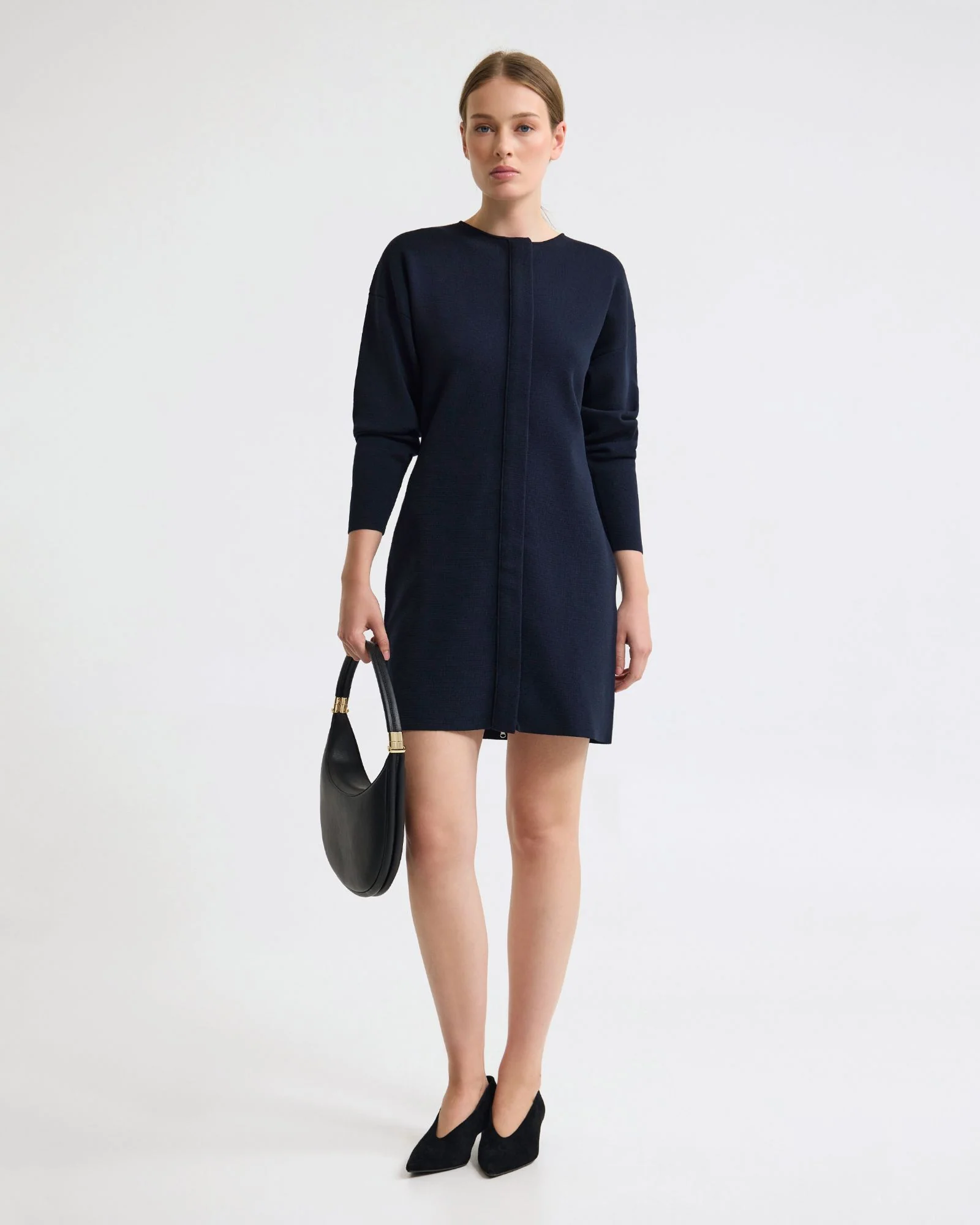 Katerina Knitted Cocoon Dress - Image 8