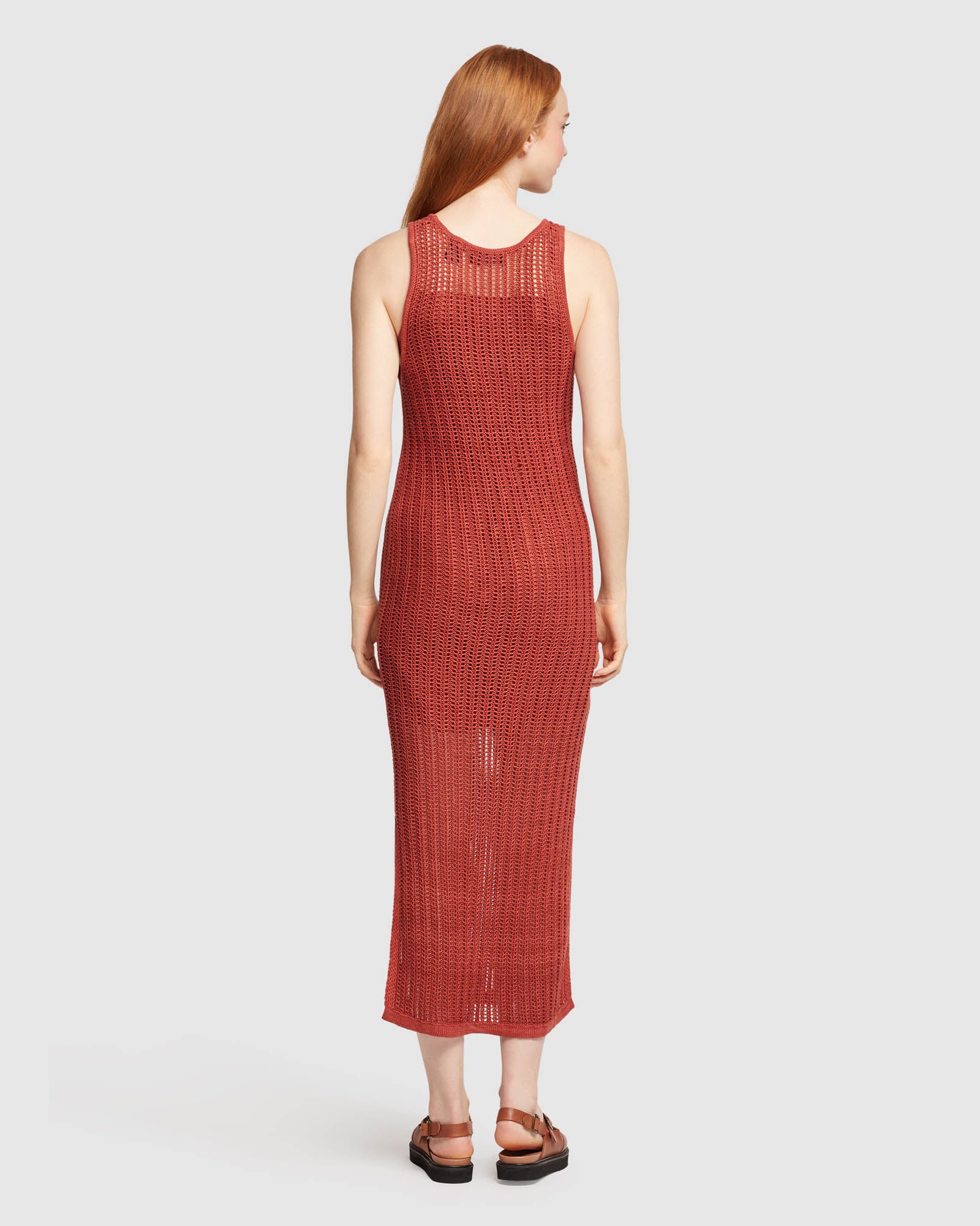 Katherine Knit Dress With Slip - Image 3