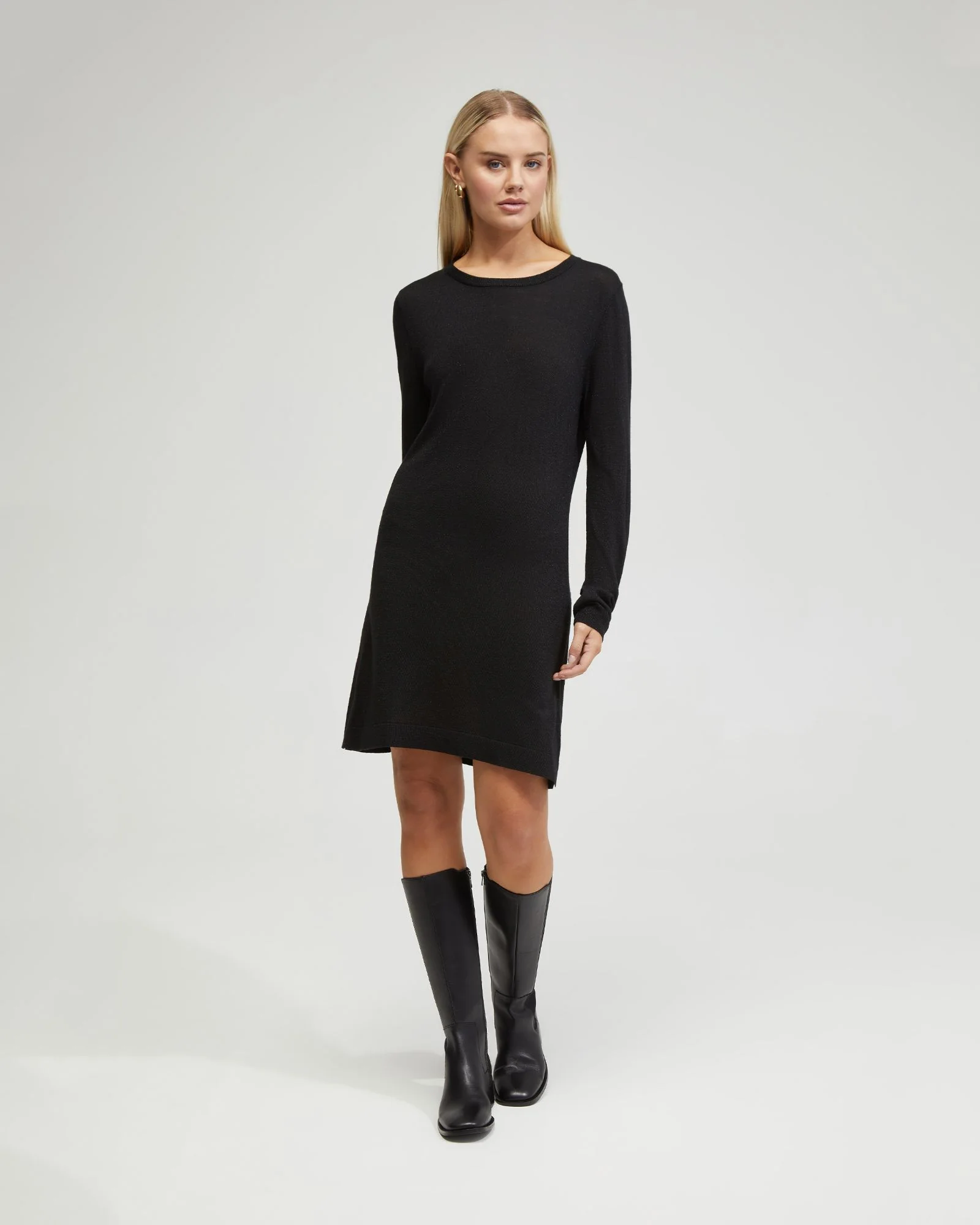 Katrine Metallic Mini Dress - Image 11