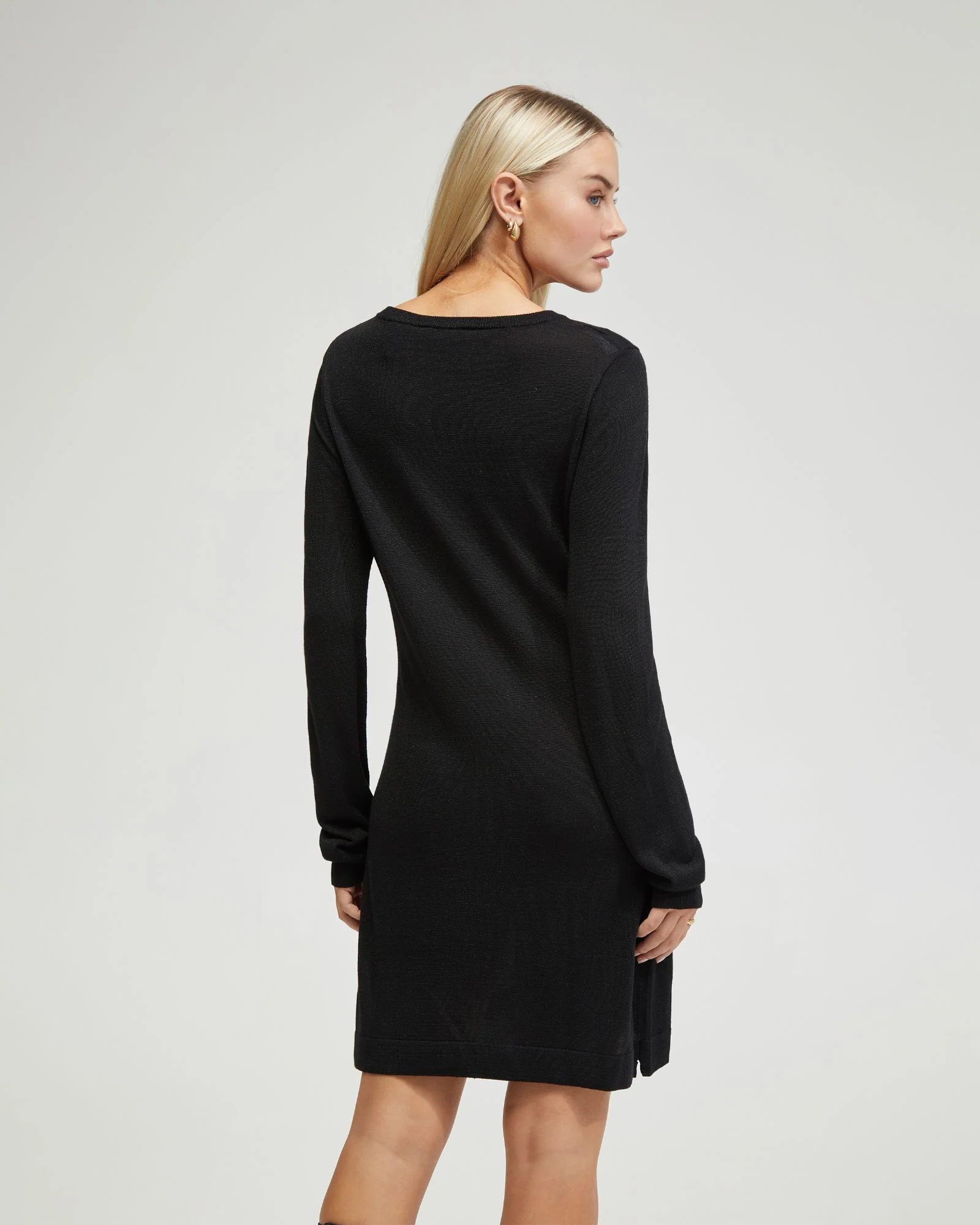Katrine Metallic Mini Dress - Image 9