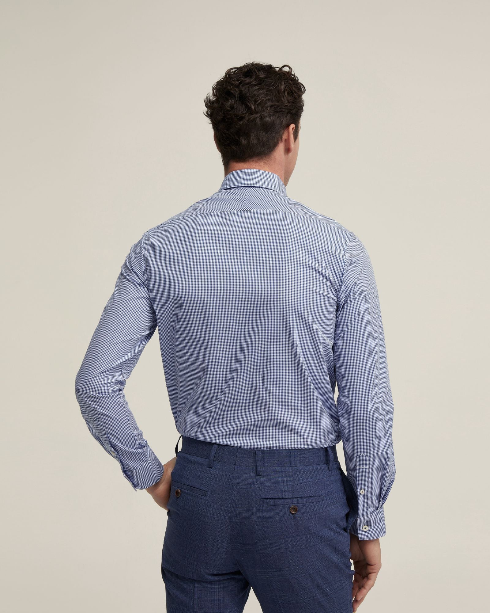 Kensington Ton Slim Fit Check Shirt - Image 3