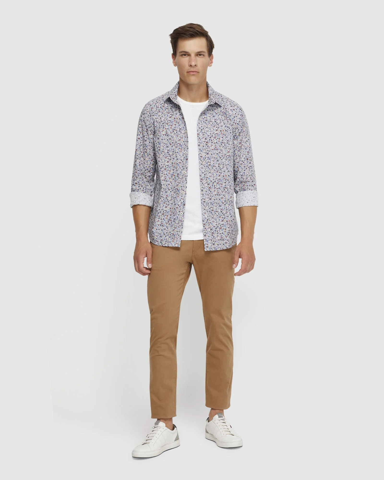 Kenton Floral Print Cotton Shirt - Image 7