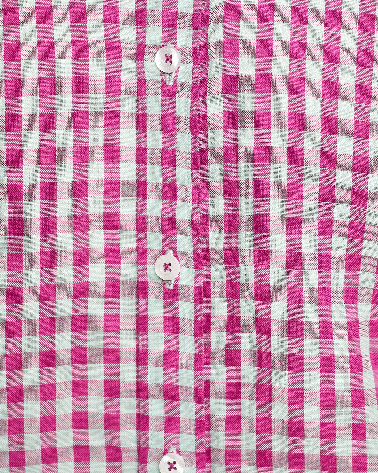 Kenton Linen Blend Checked Shirt - Image 12