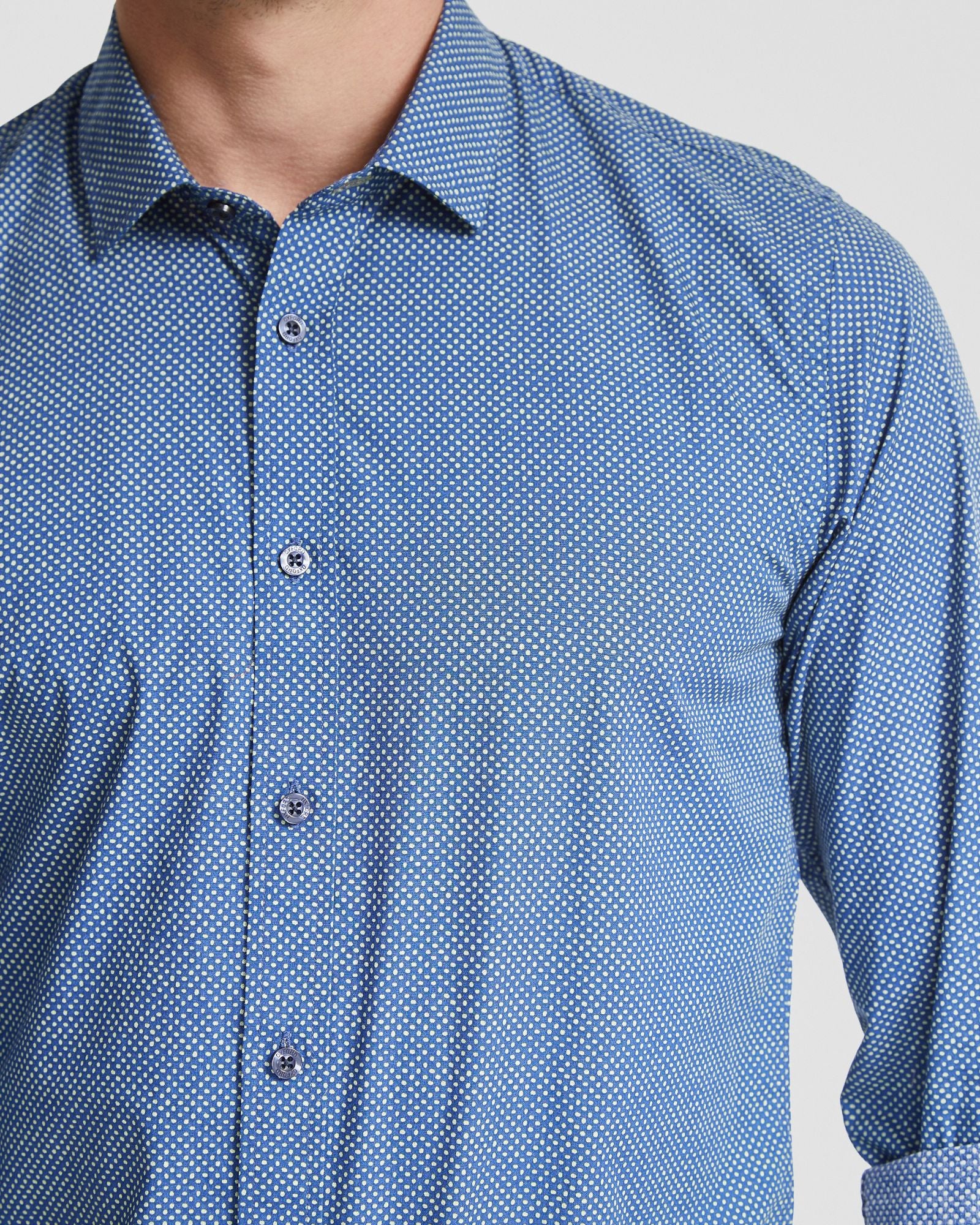 Kenton Printed Cotton Shirt - Image 6