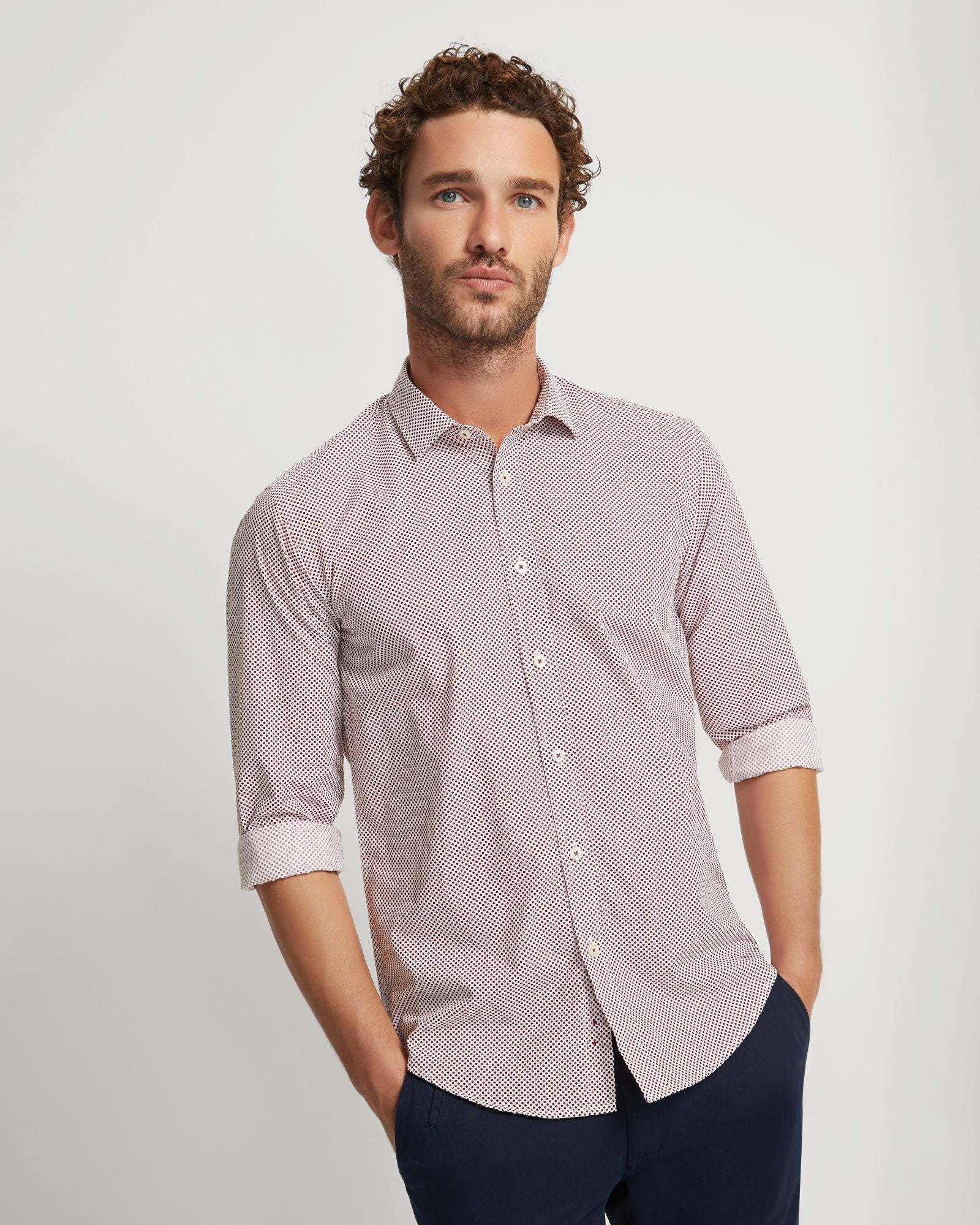 Kenton Printed Cotton Shirt - Image 10