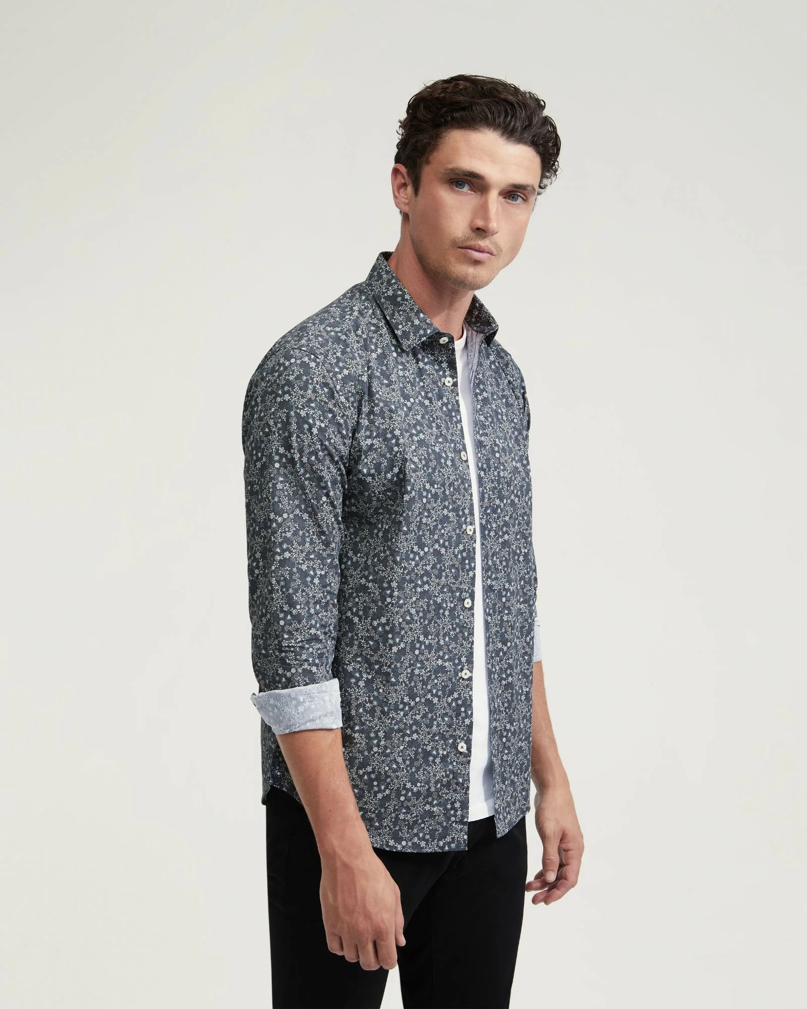 Kenton Printed Floral Shirt - Image 9
