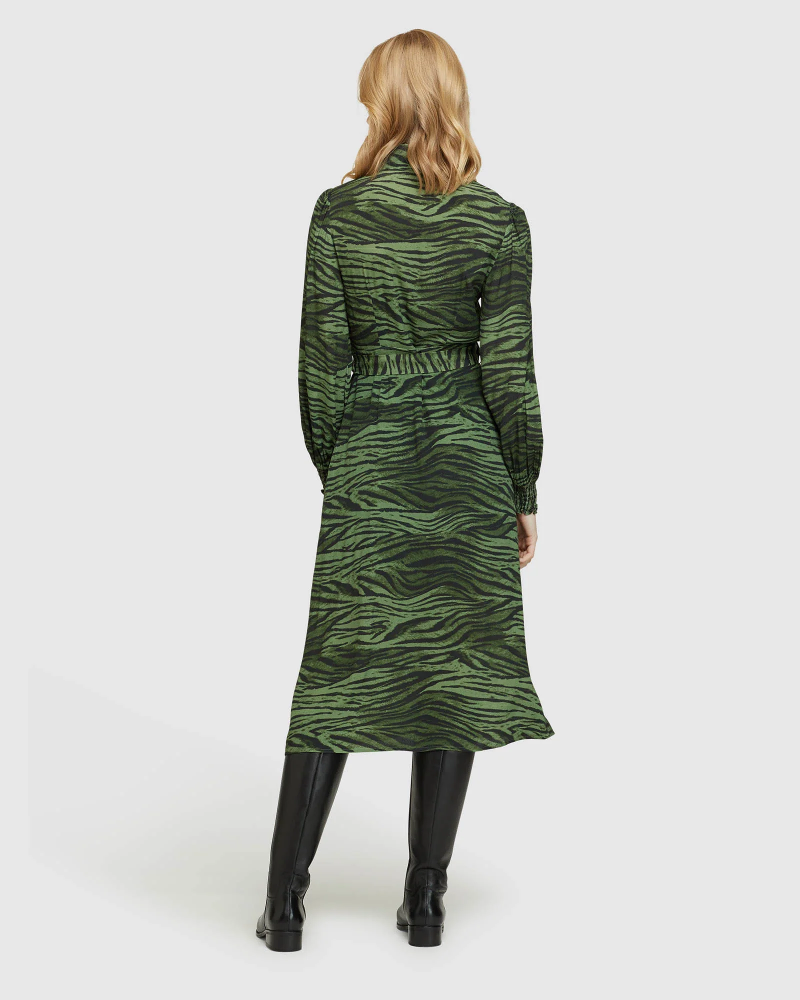 Kira Animal Print Dress - Image 3