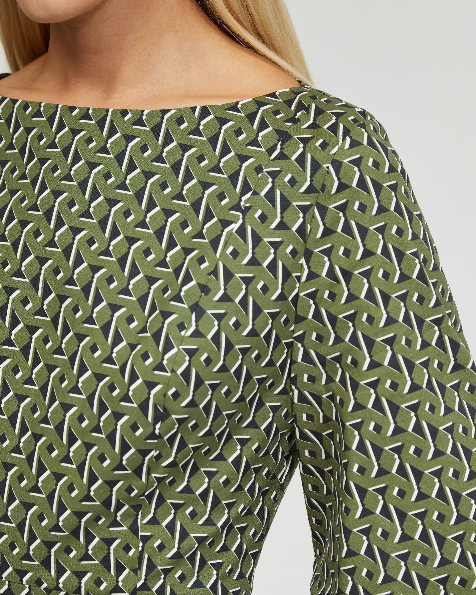 Krista Boarder Print Dress - Image 6