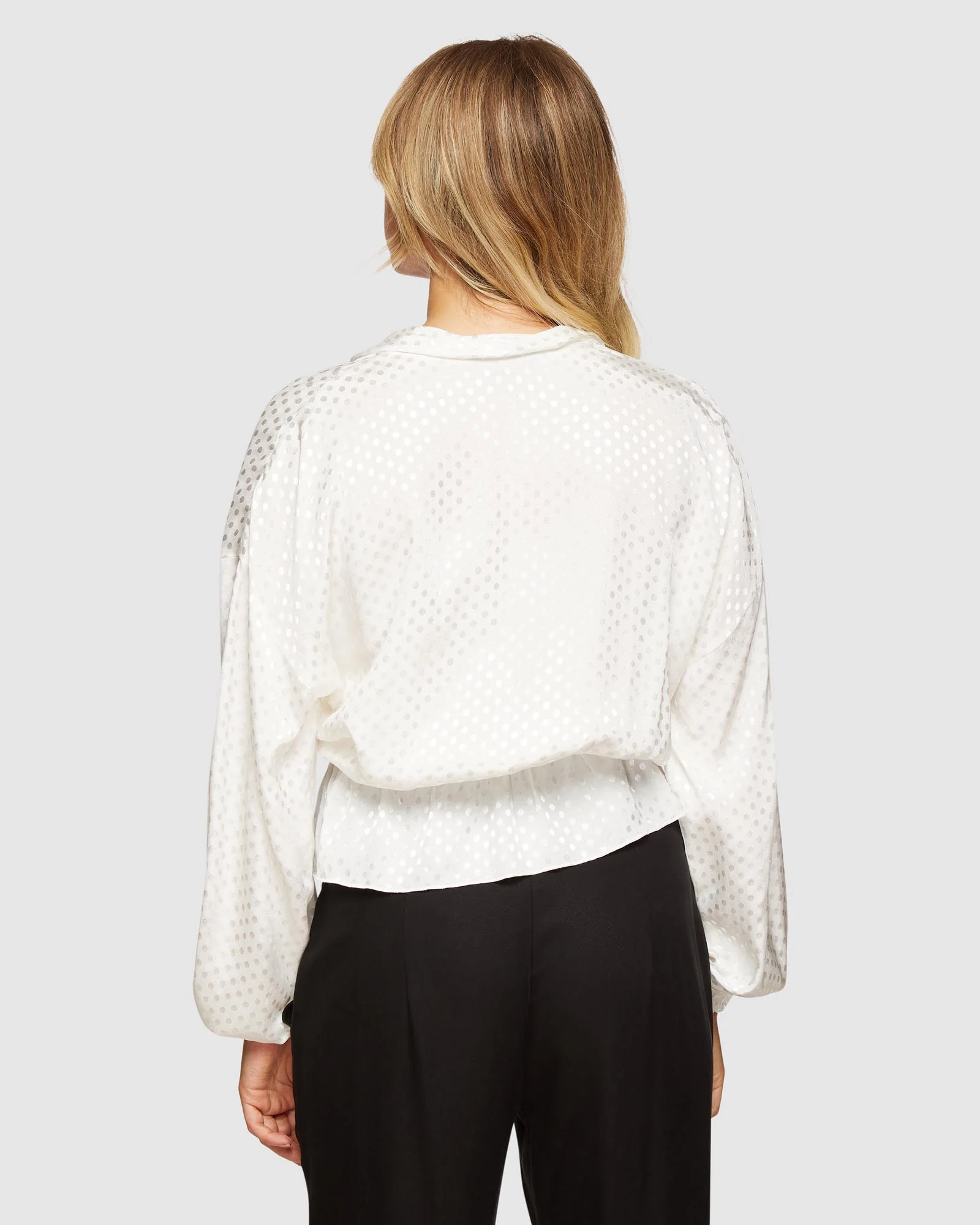 Lana Spot Wrap Front Top - Image 9