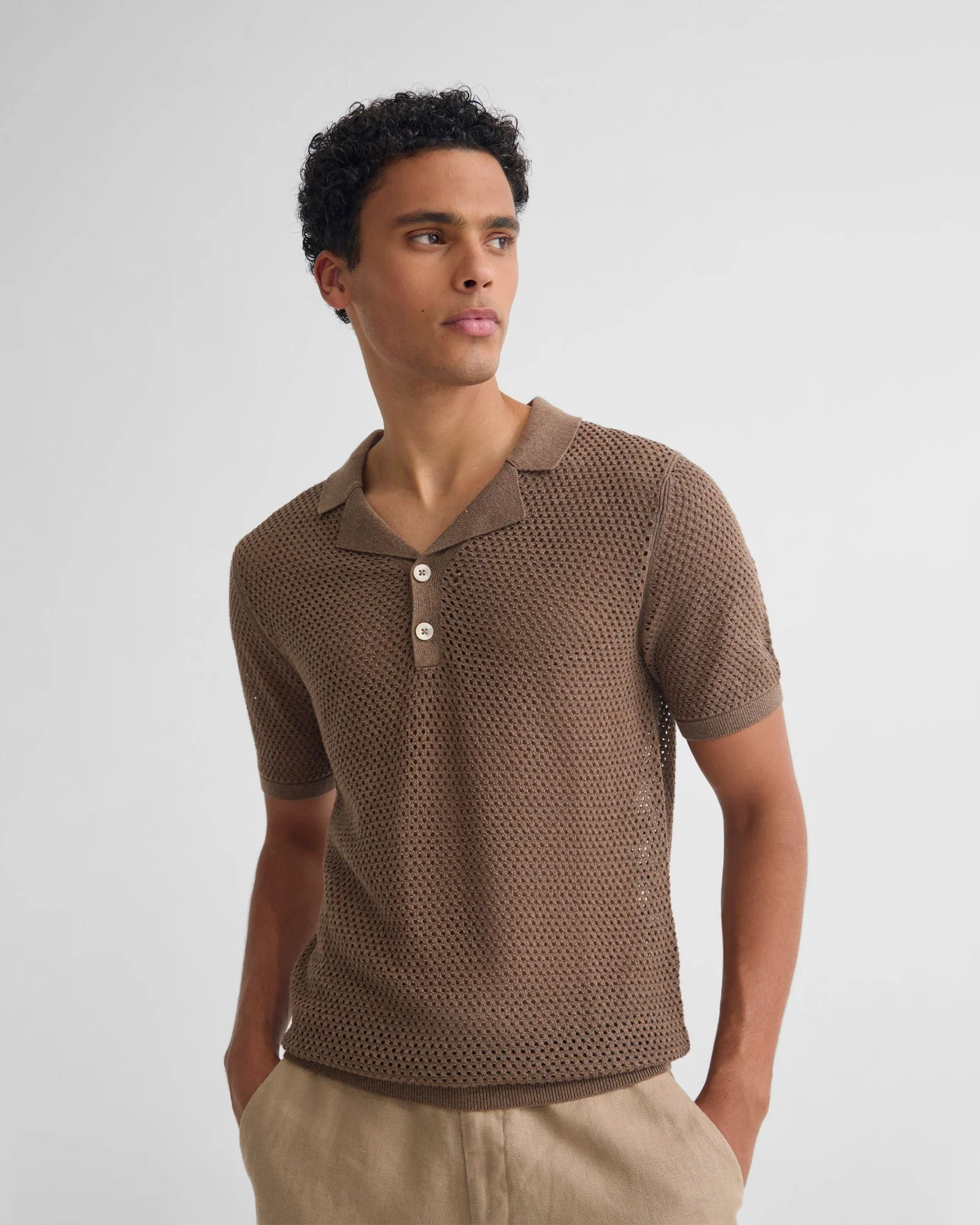 Lane Knitted Polo - Image 13