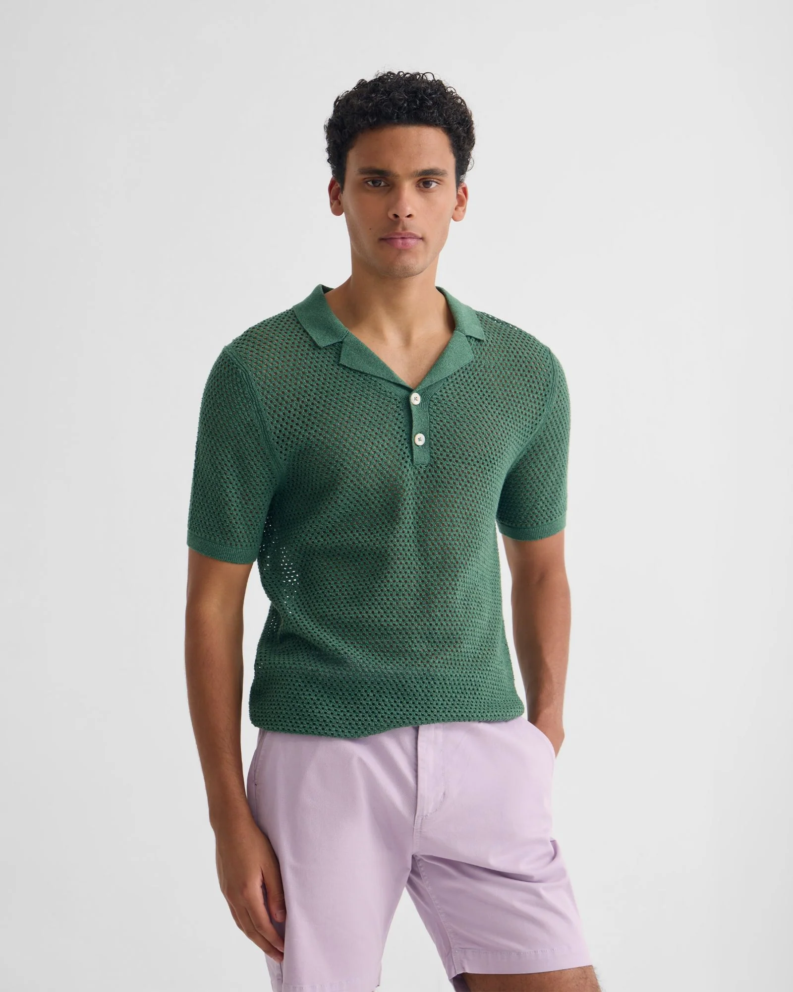 Lane Knitted Polo - Image 6