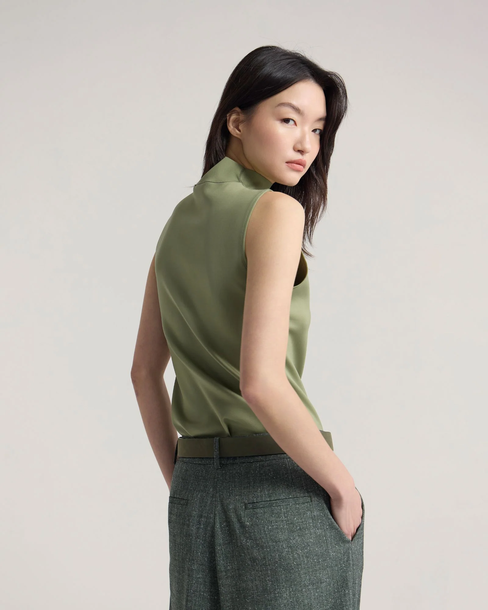 Laura Stretch Knit Top - Image 4