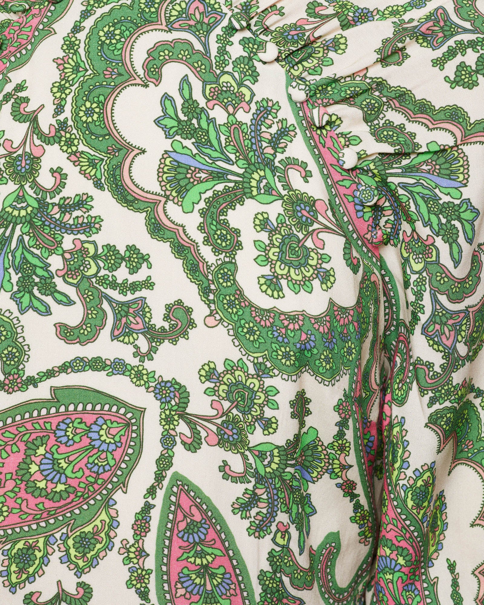 Leila Paisley Printed Mini Dress - Image 6