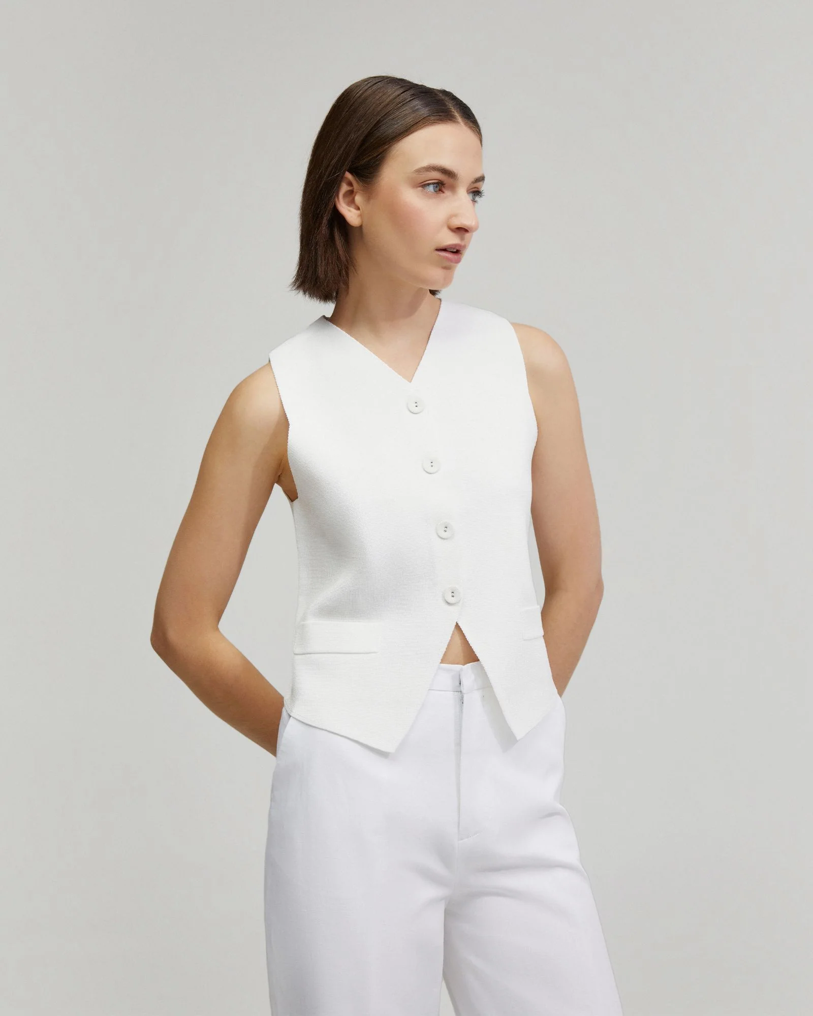 Leni Knit Waistcoat - Image 10
