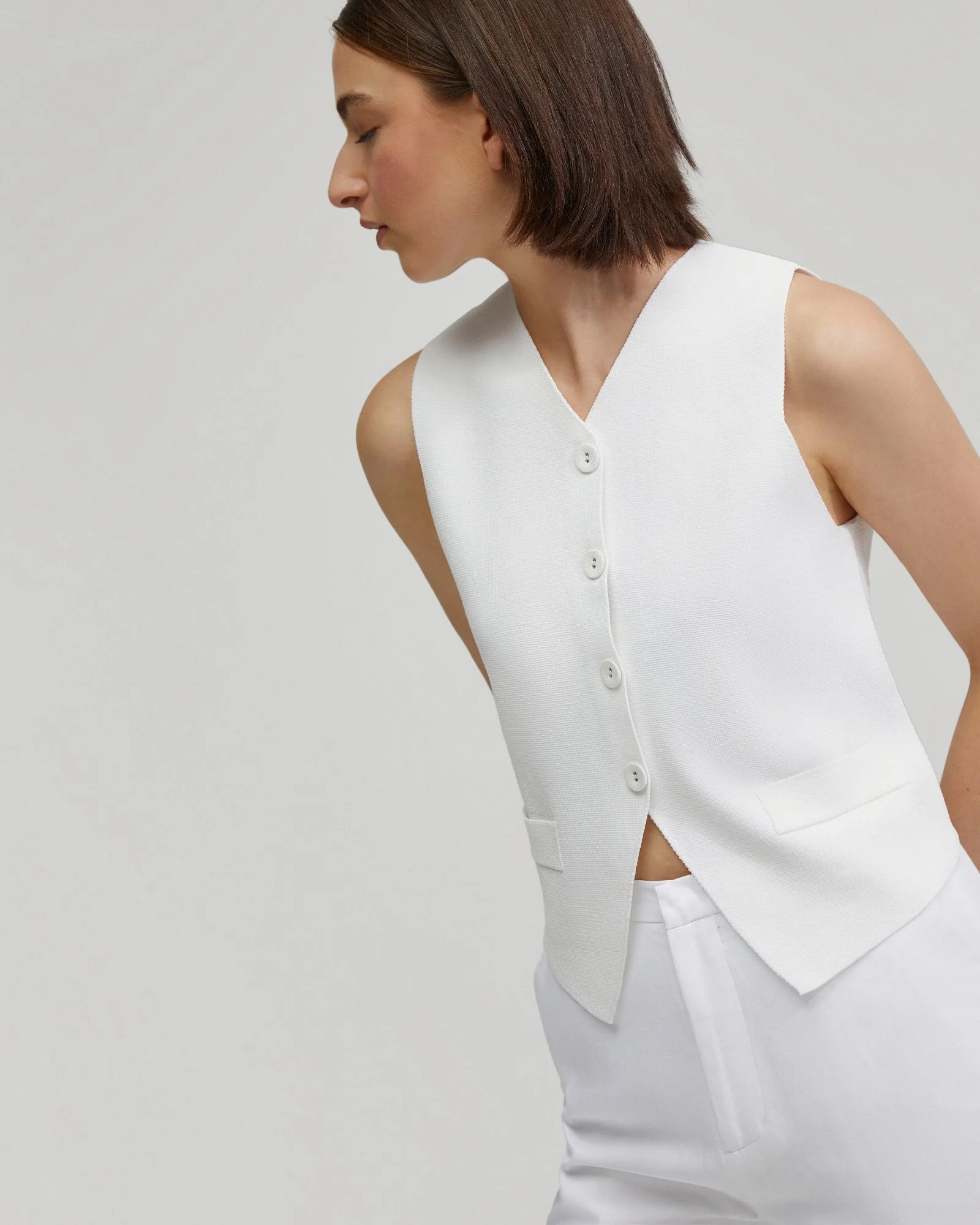 Leni Knit Waistcoat - Image 12