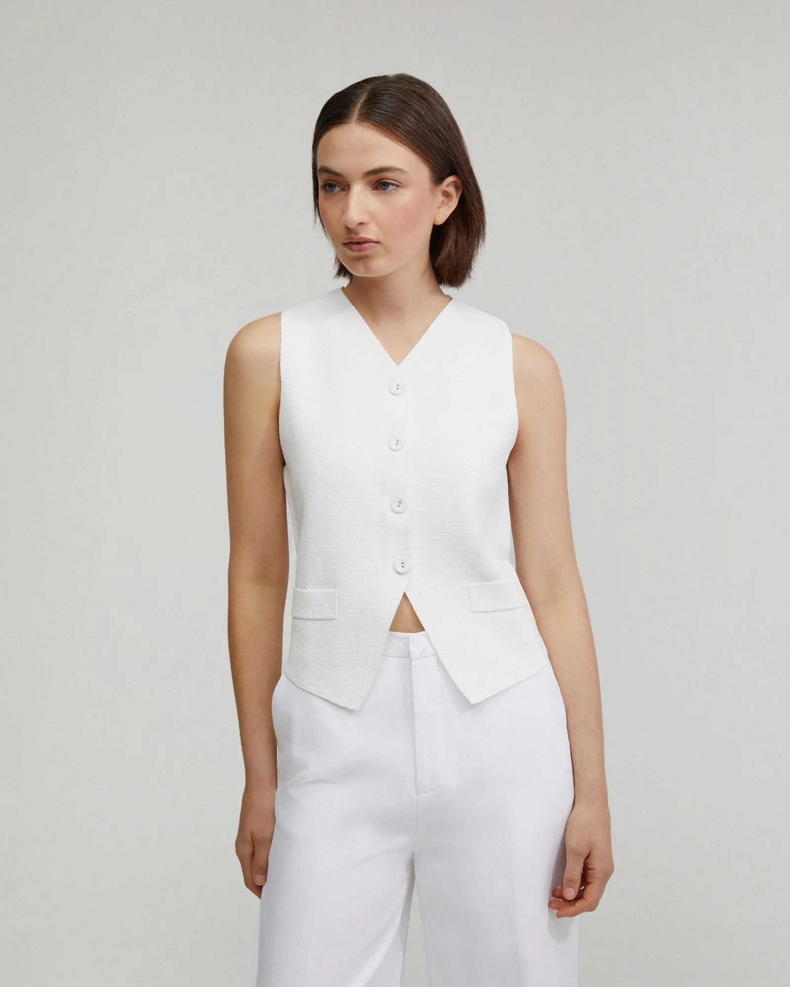 Leni Knit Waistcoat - Image 13