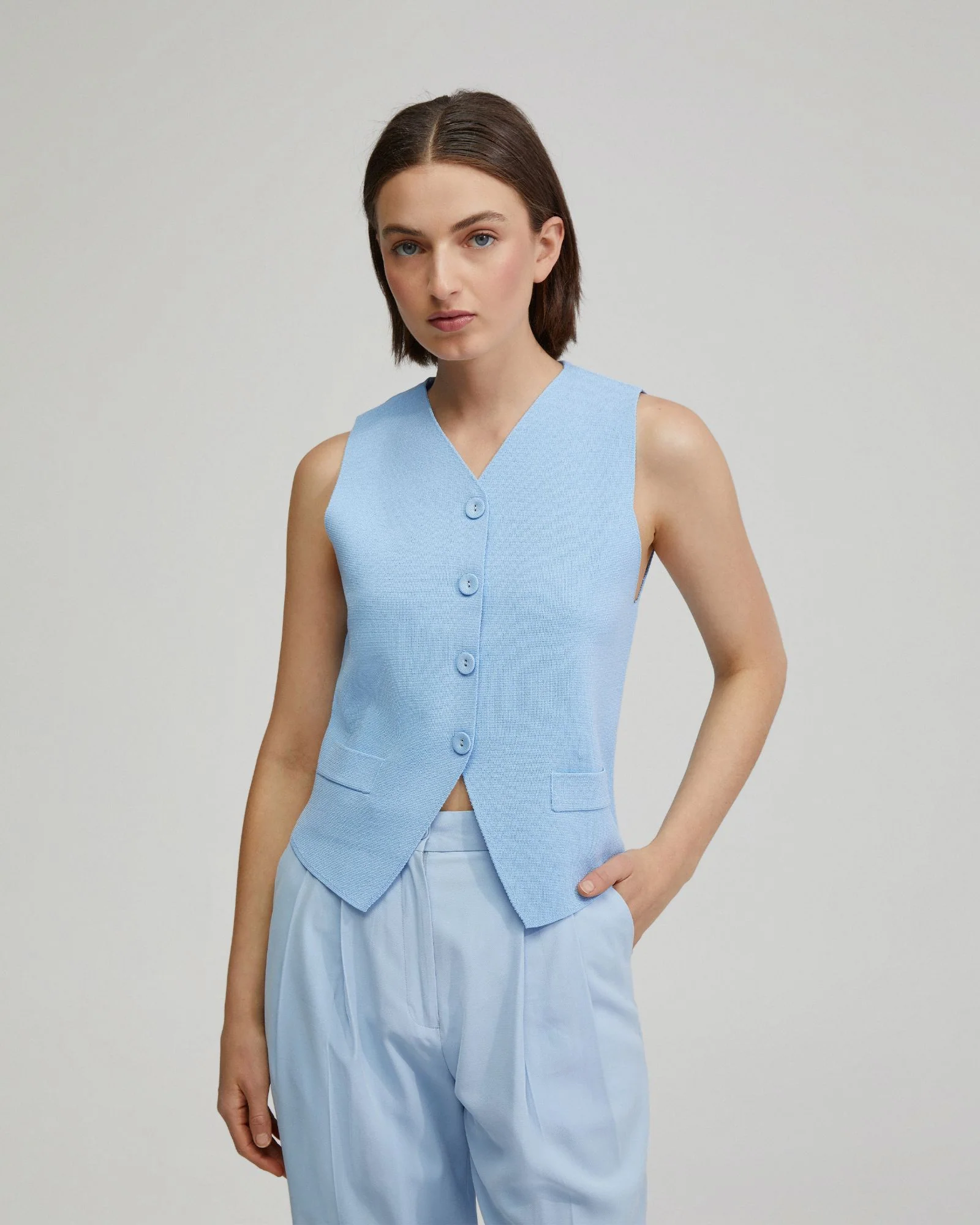 Leni Knit Waistcoat - Image 4