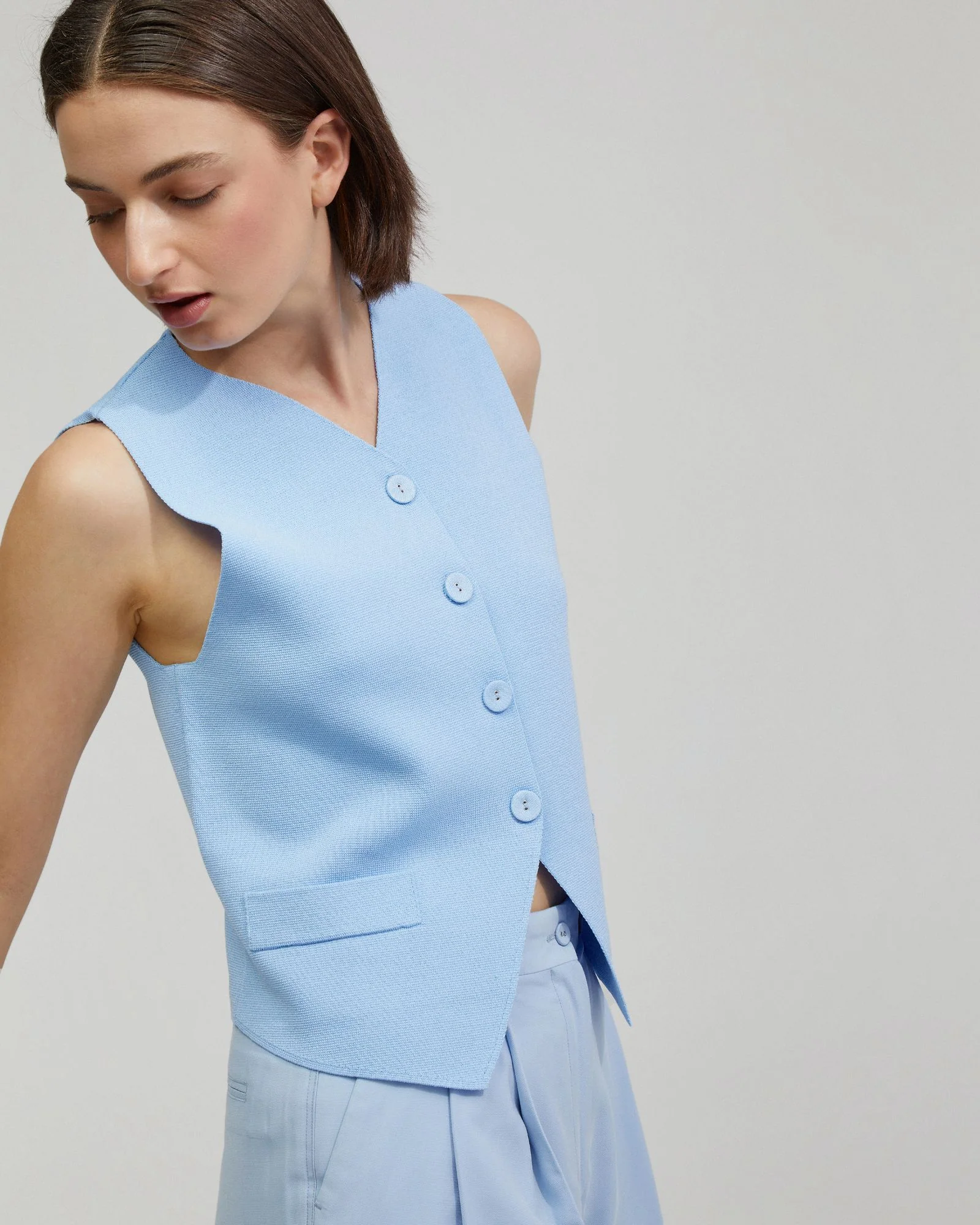 Leni Knit Waistcoat - Image 8
