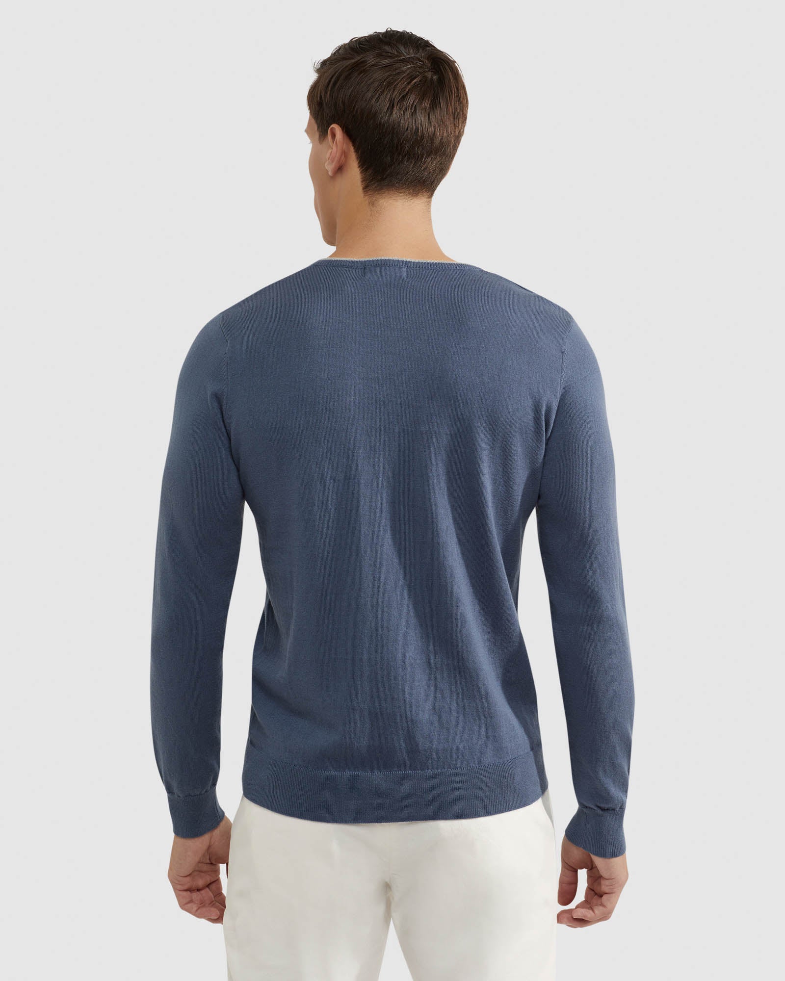 Lenny V Neck Cashmere Blend Pullovr - Image 9