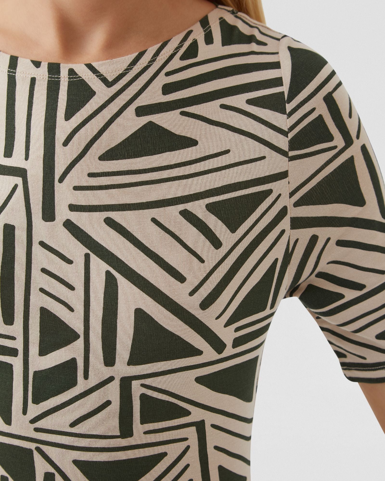 Leonie Printed Jersey Dress - Image 6