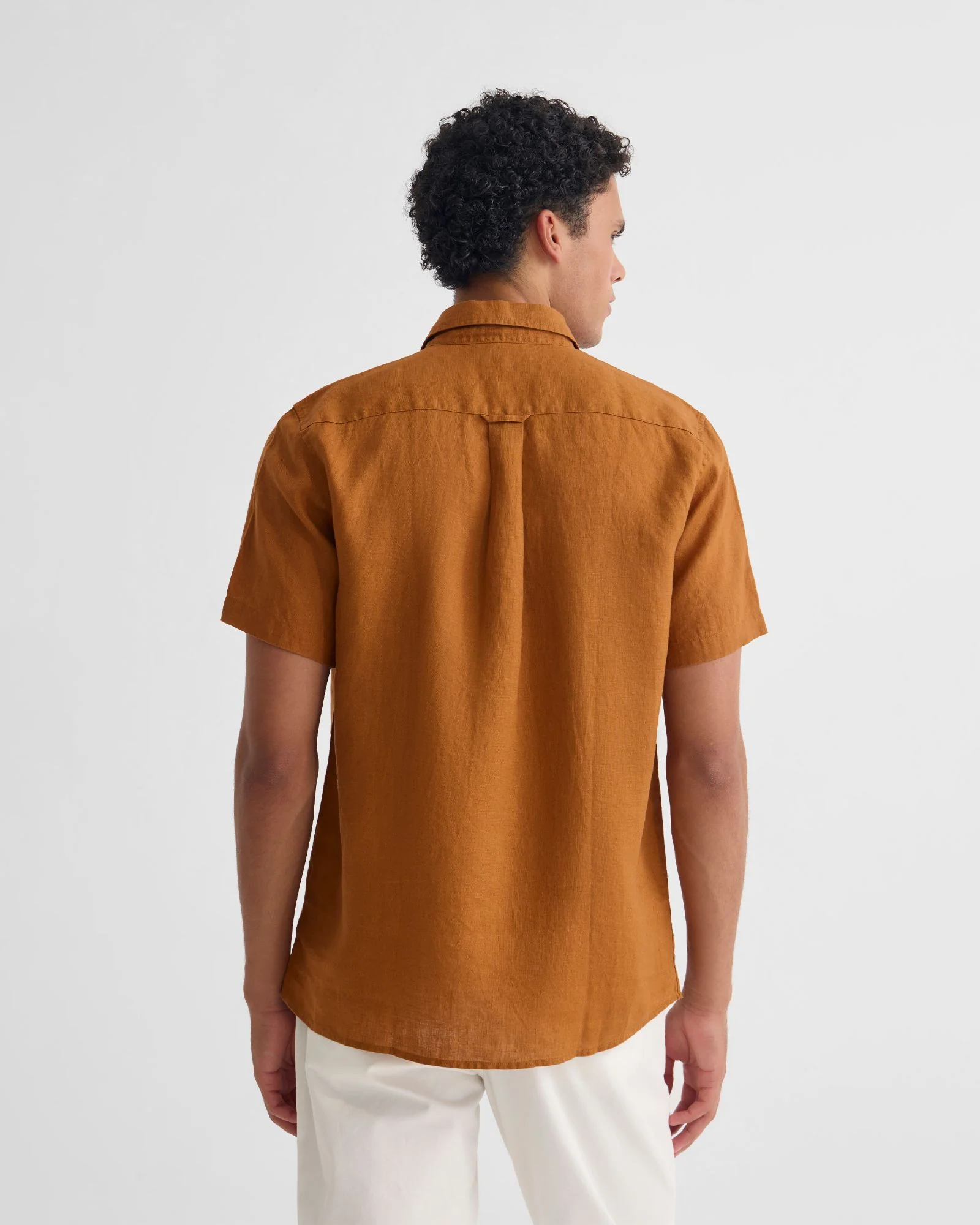 Leyton French Linen Short Sleeve Shirt - Image 16